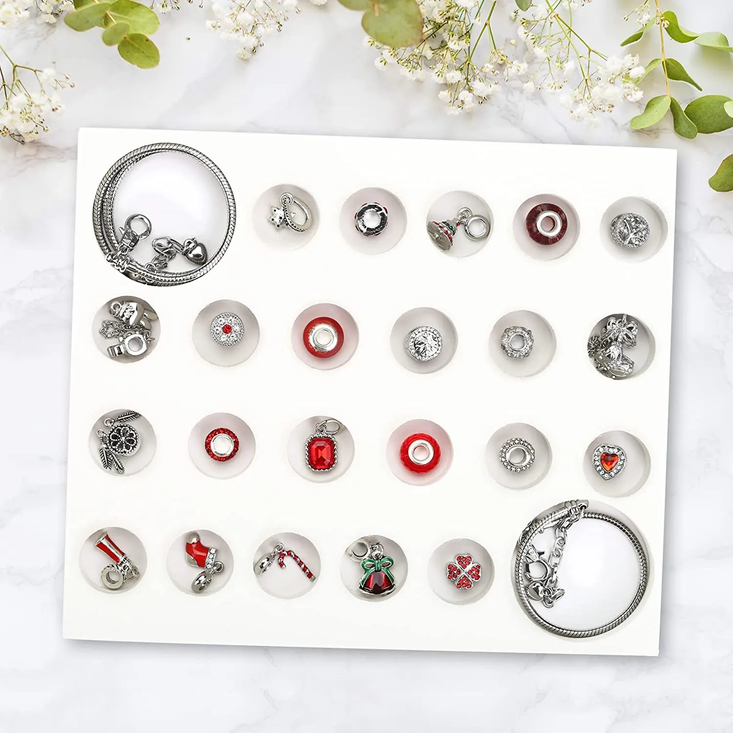 2022 Advent Calendar Jewelry Christmas Advent Calendar Girl Christmas Gift for Daughter, Wife, Girlfriend, Mom