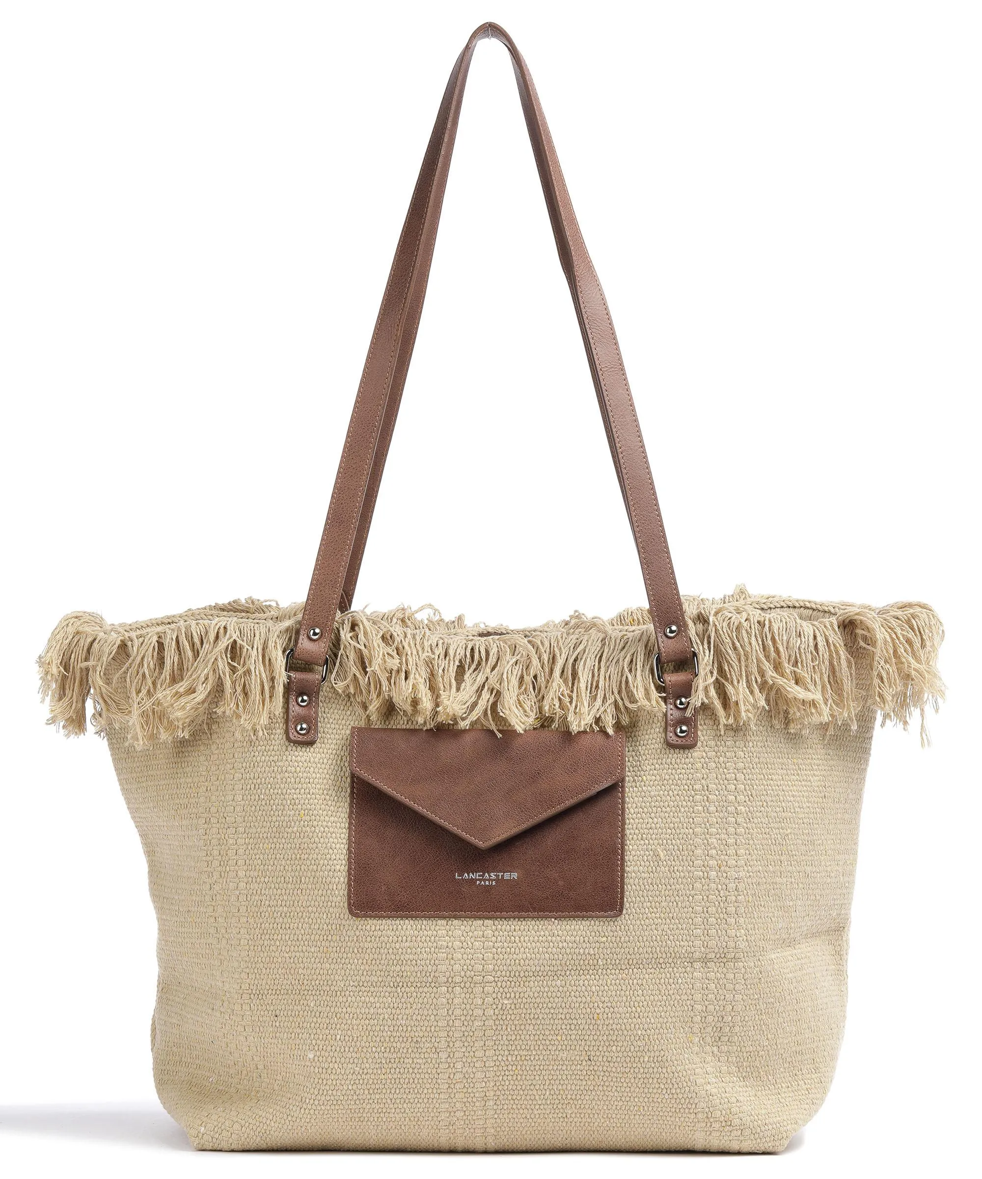 Natural Cotton Shopper Bag by Lancaster Actual Conscious