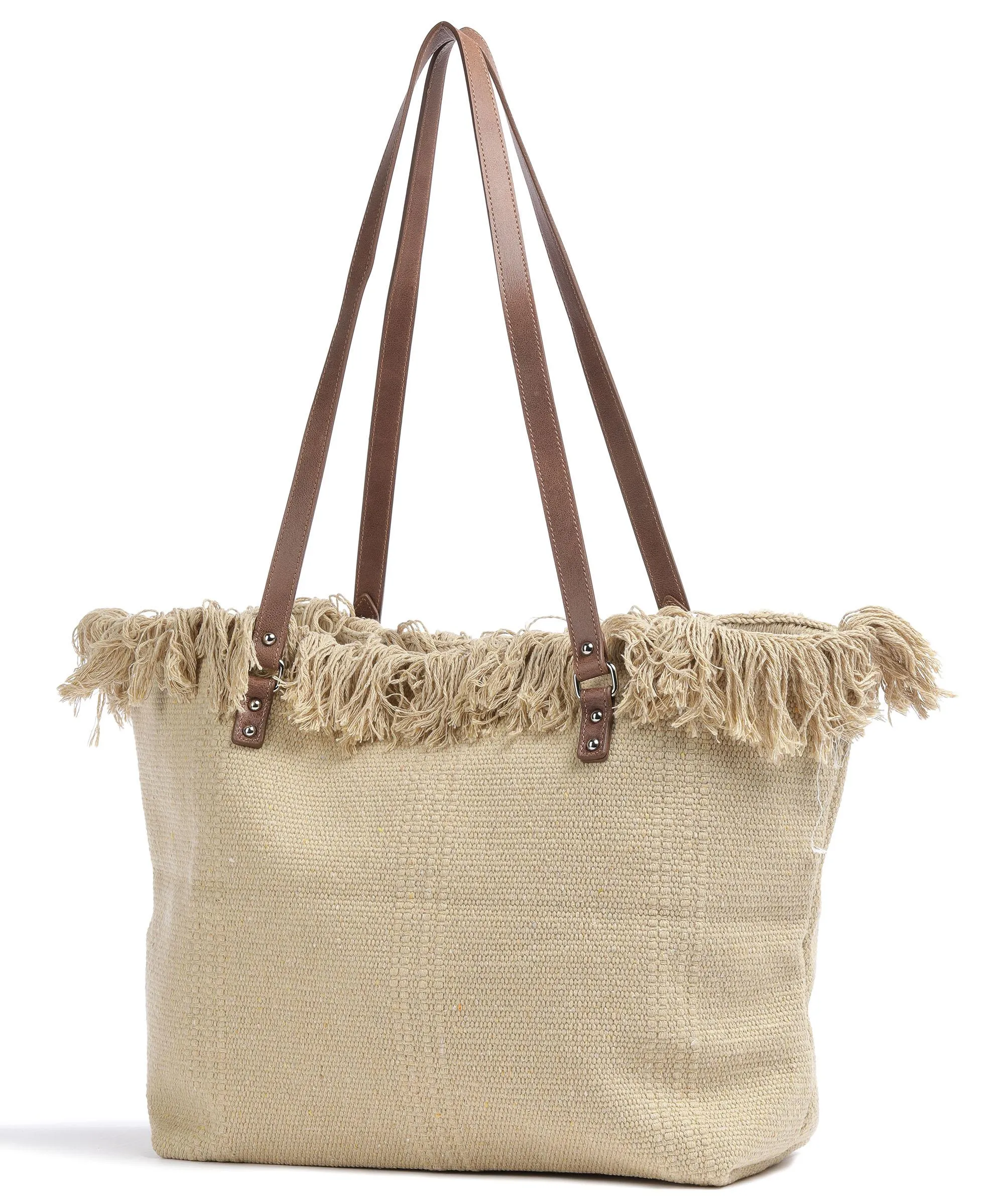 Natural Cotton Shopper Bag by Lancaster Actual Conscious