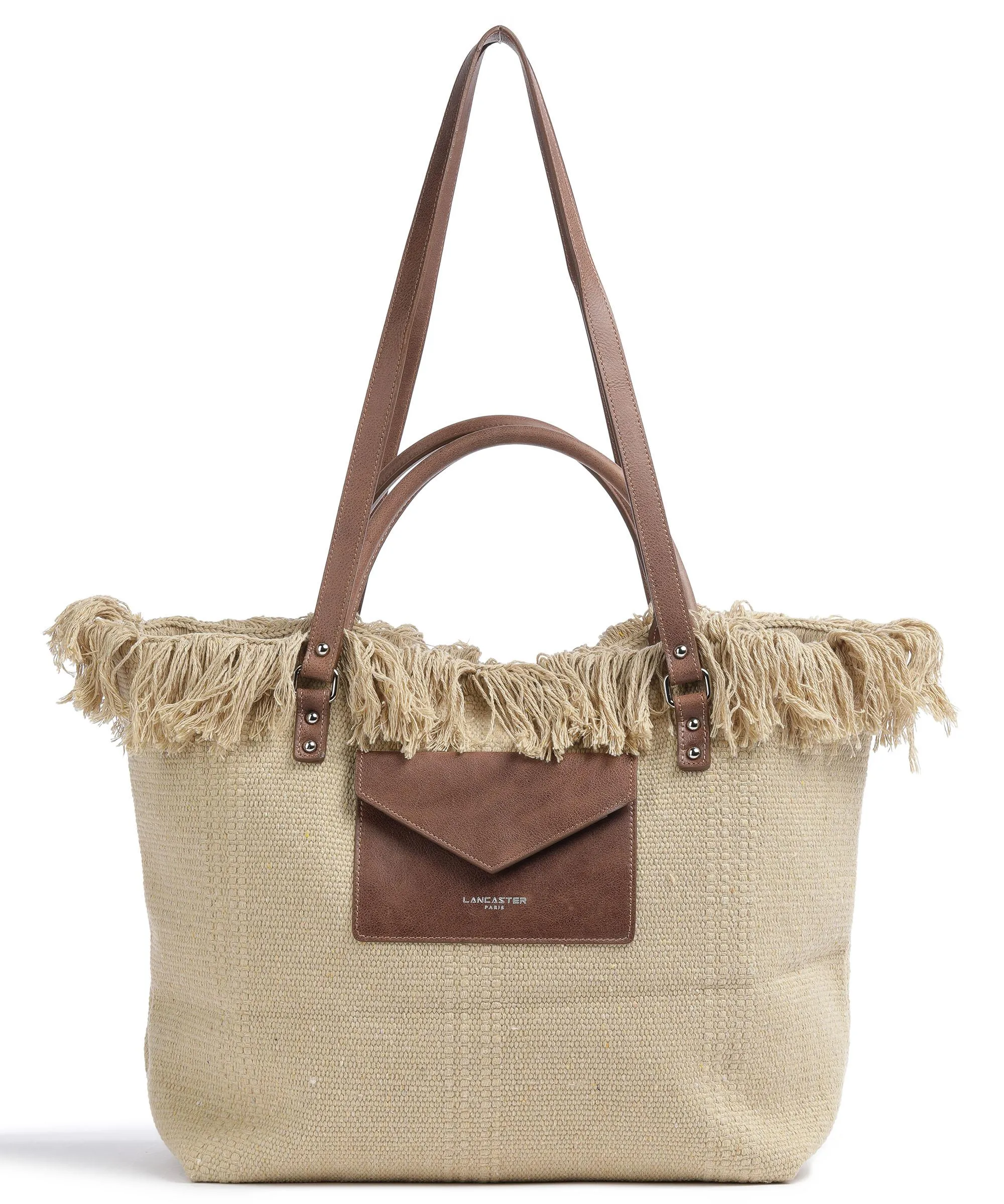 Natural Cotton Shopper Bag by Lancaster Actual Conscious