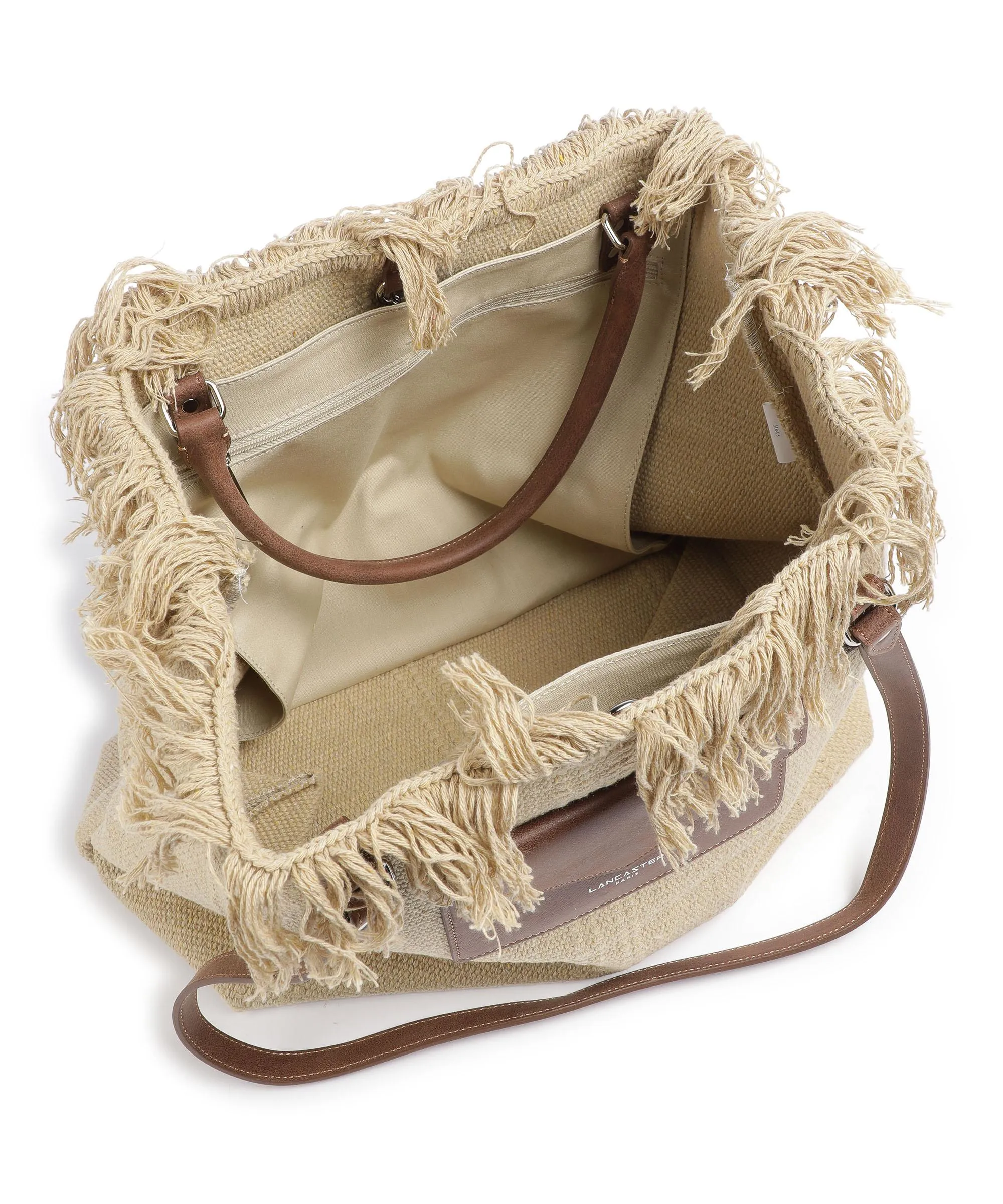 Natural Cotton Shopper Bag by Lancaster Actual Conscious