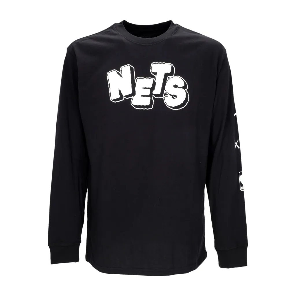 NBA Men's City Edition M90 Essential Long-Sleeve Tee - Bronet Black