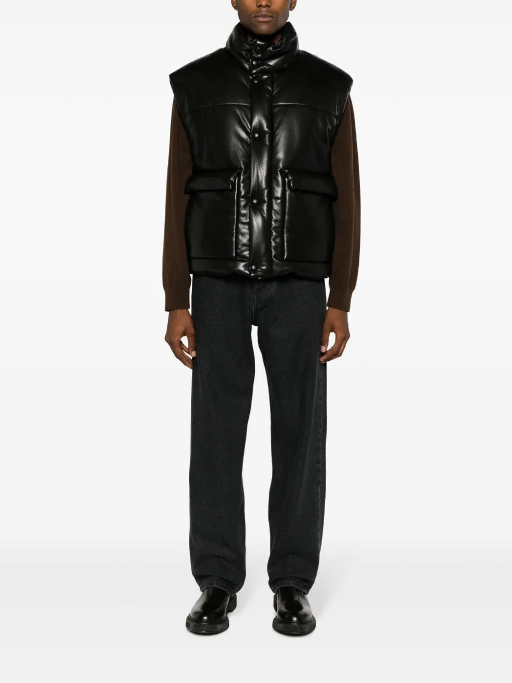 Nero Gilet imbottito Jovan - uomo
