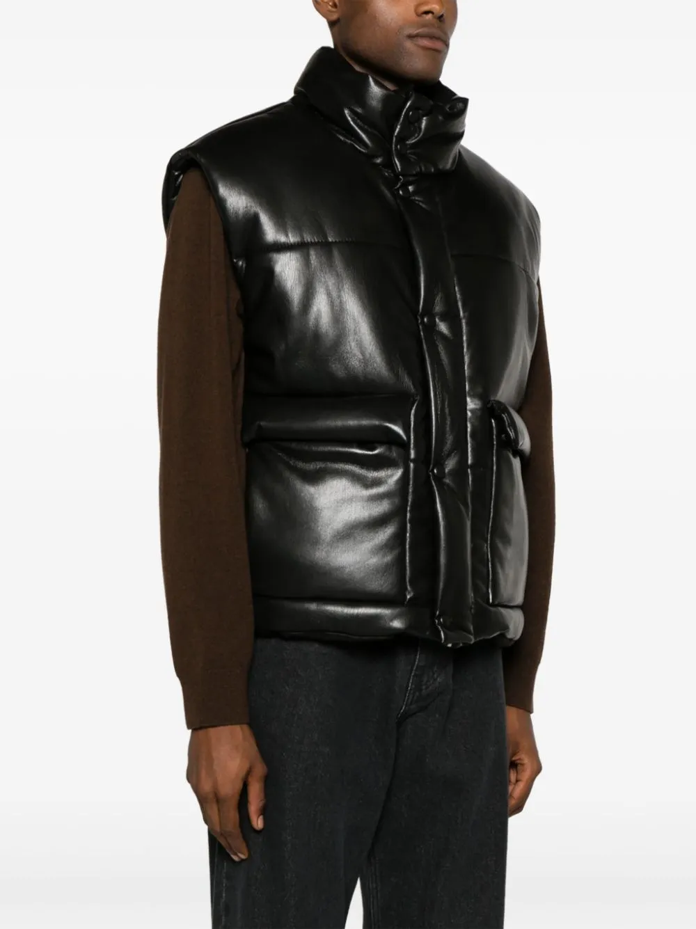 Nero Gilet imbottito Jovan - uomo