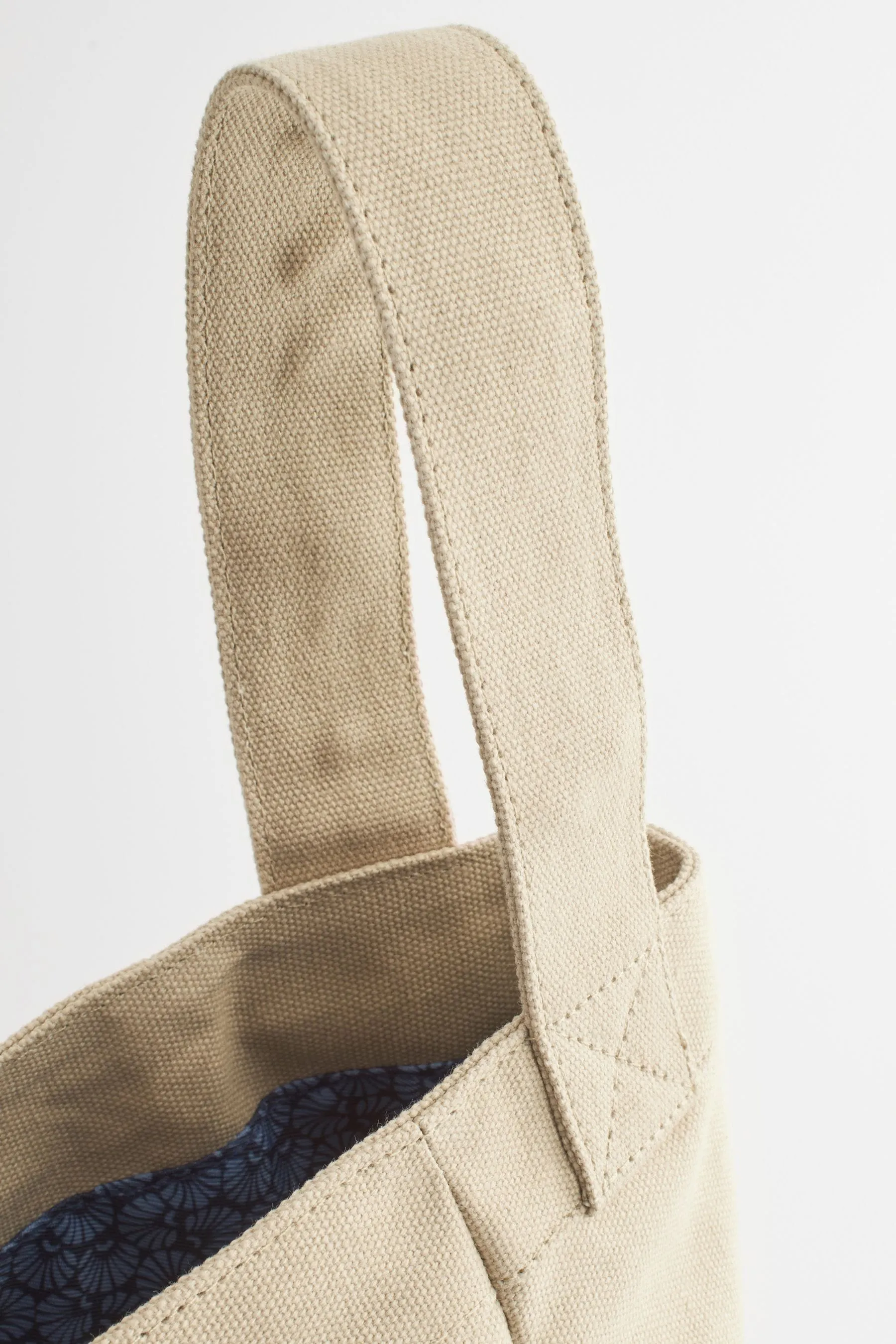 Neutral Stone Grey - Canvas Tote Bag