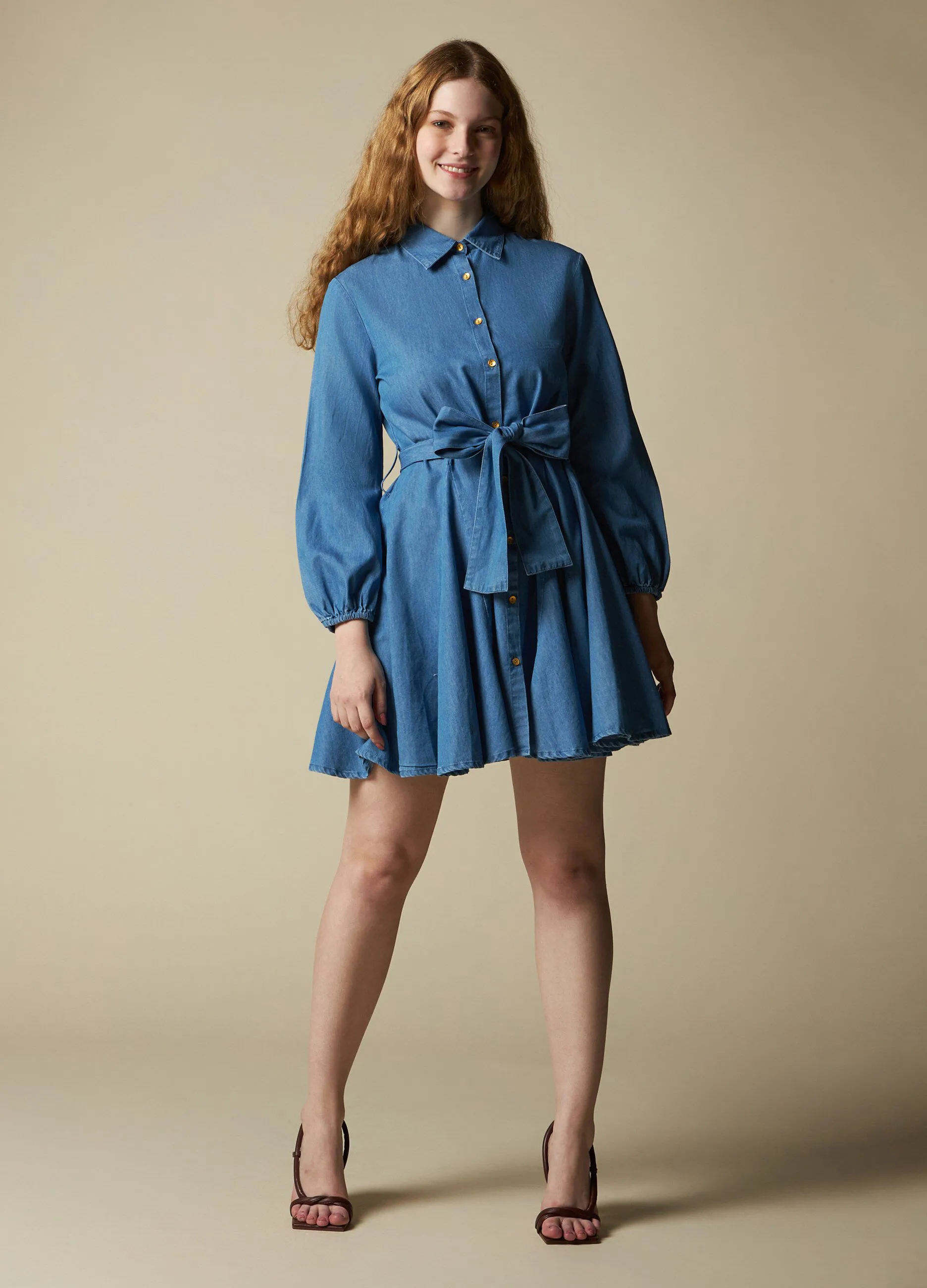 NICE & CHIC  Abito corto in puro cotone