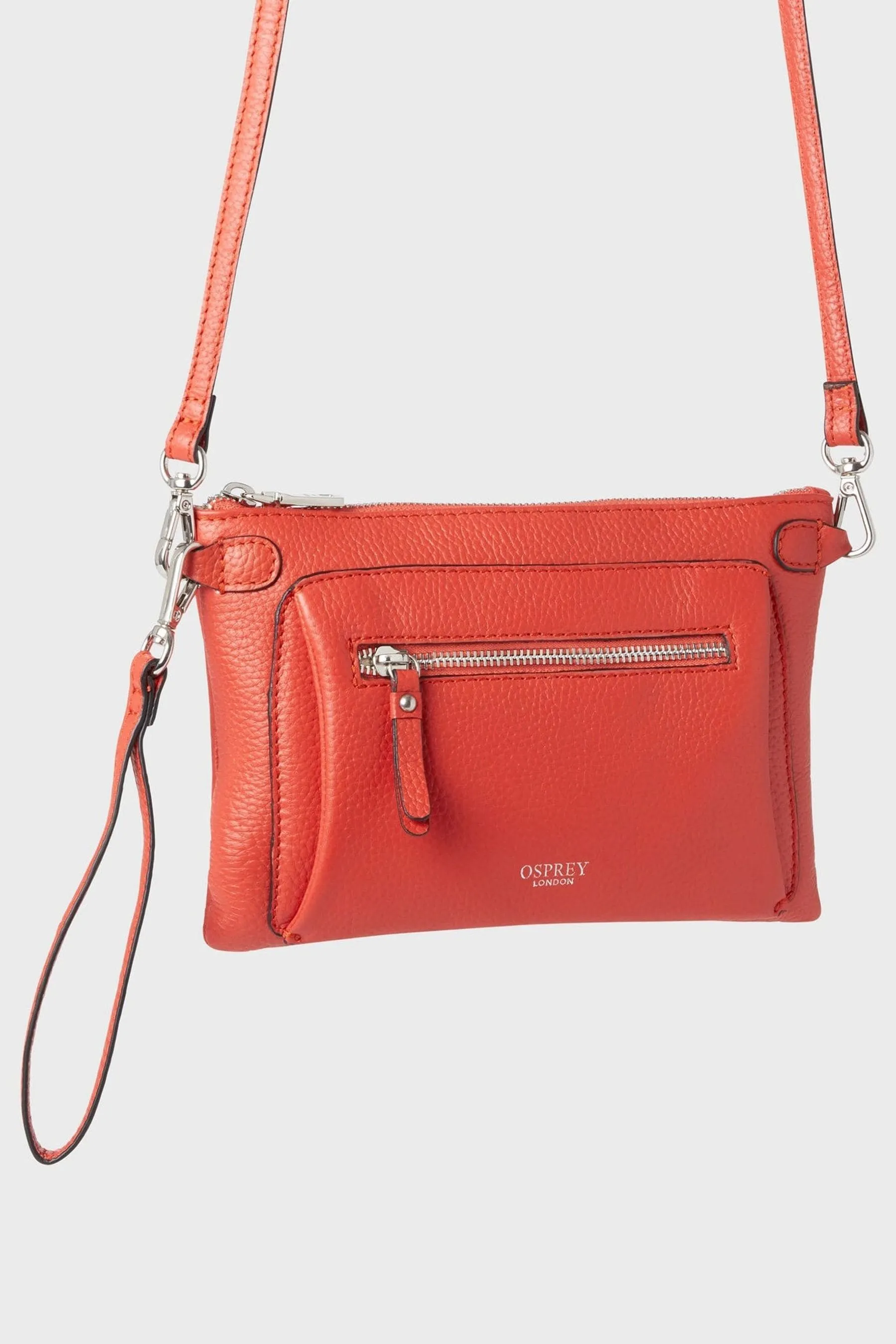 OSPREY LONDON - Ruby - Leather Crossbody Bag