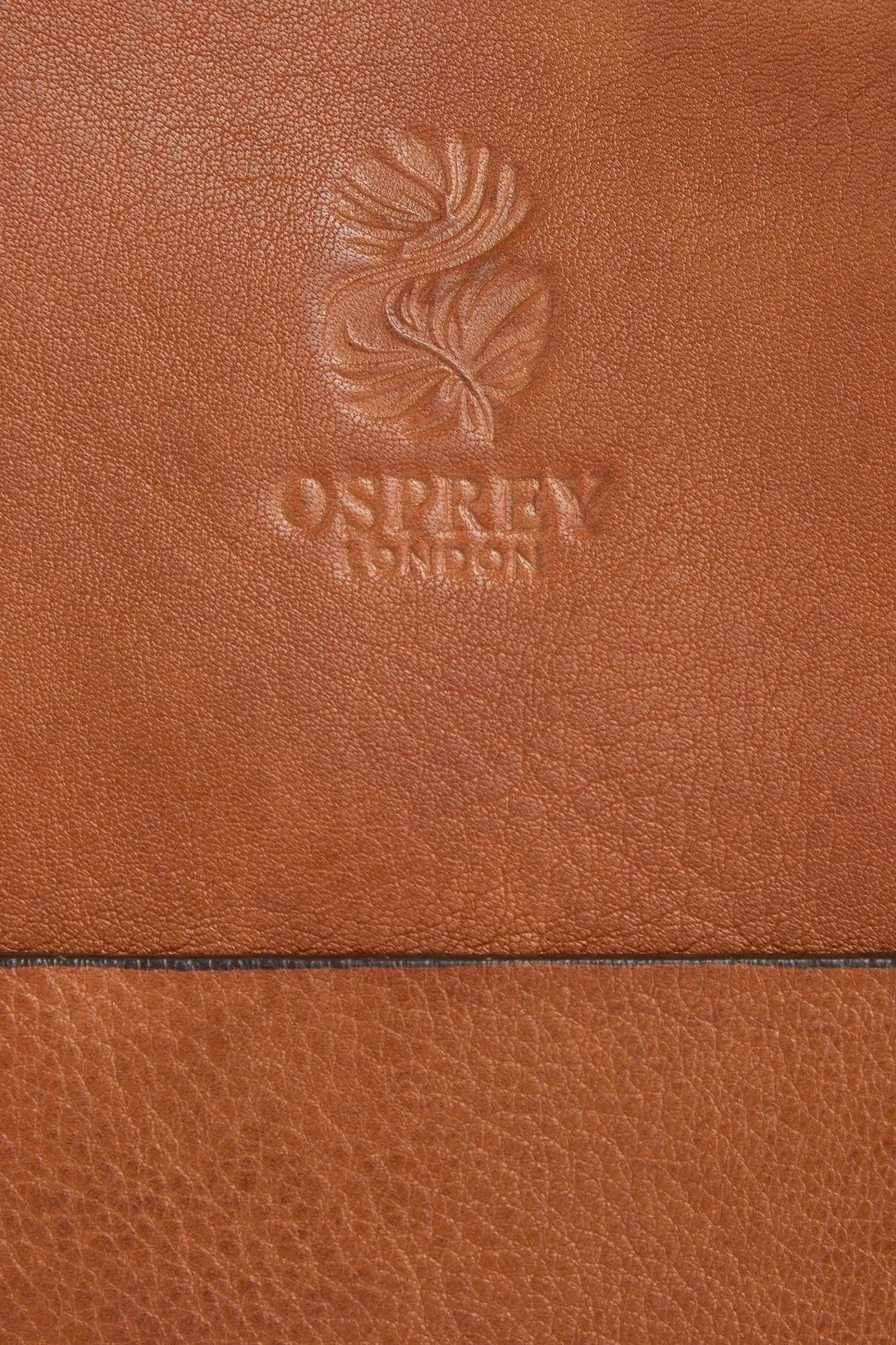 OSPREY LONDON - Santa Fe - Borsa tote in pelle vintage    