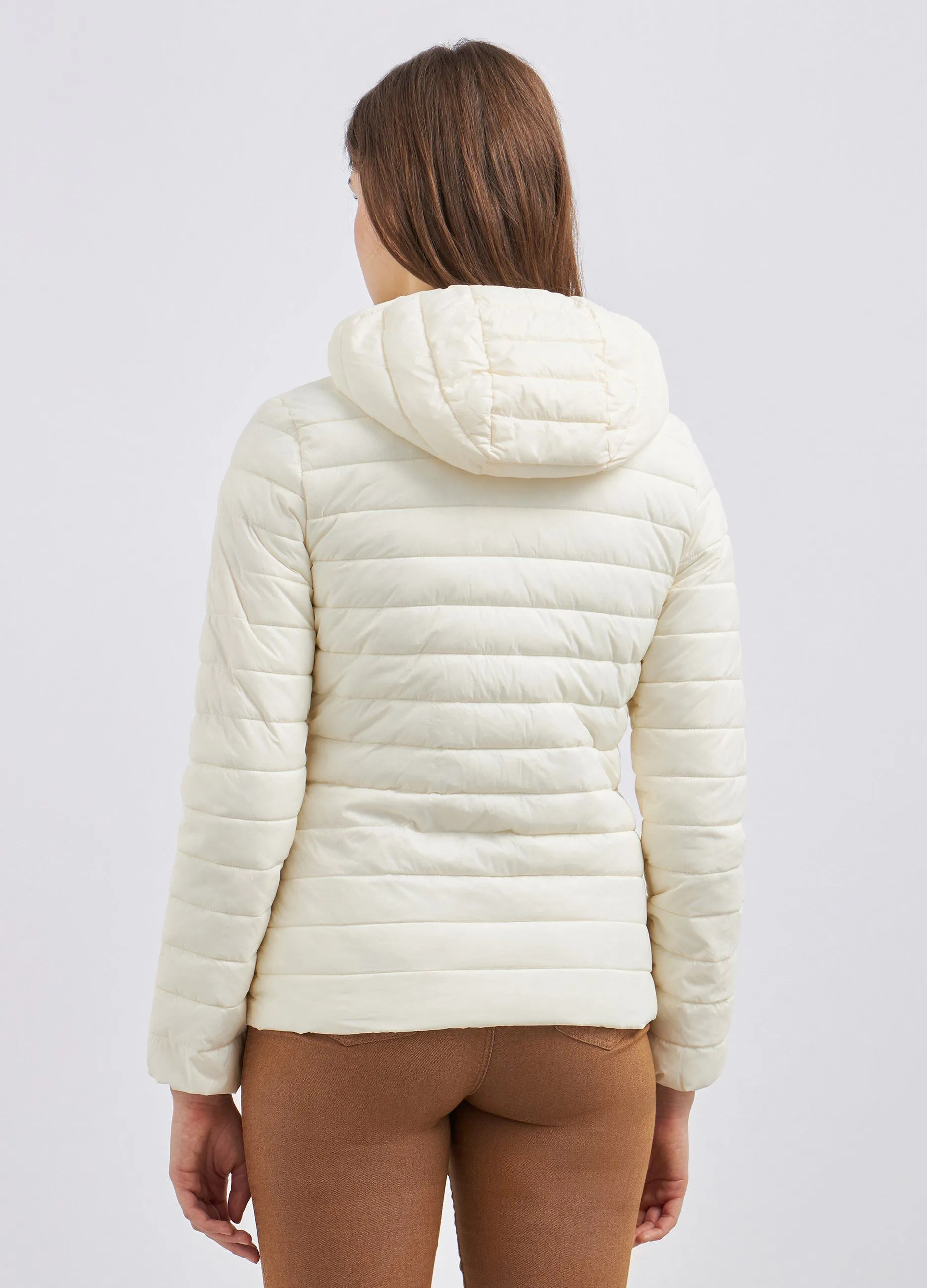 Padded quilted women's jacket