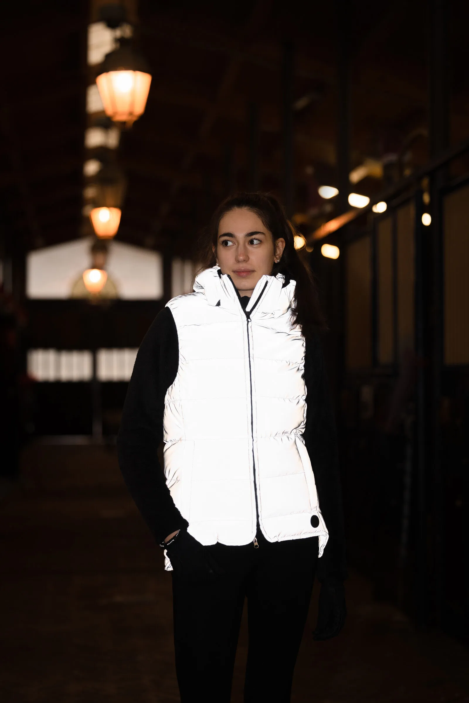 Padded Reflective Women's Horze Gilet