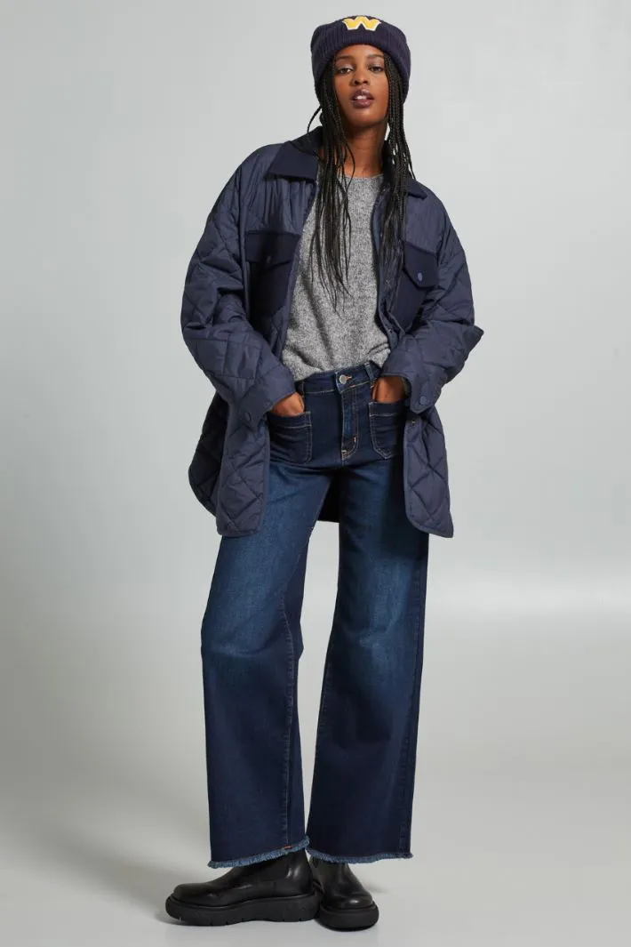 Padded with cloth details.
