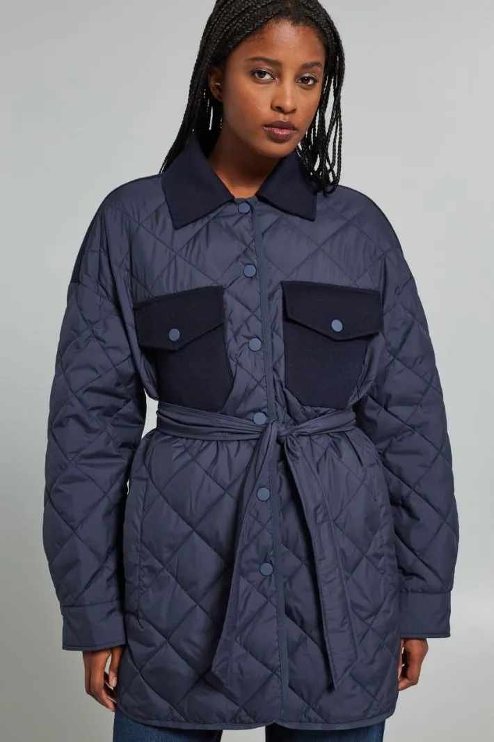 Padded with cloth details.