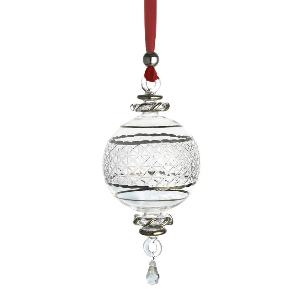 925 Silver Crystal Christmas Tree Ball Dogale 51.11.0129