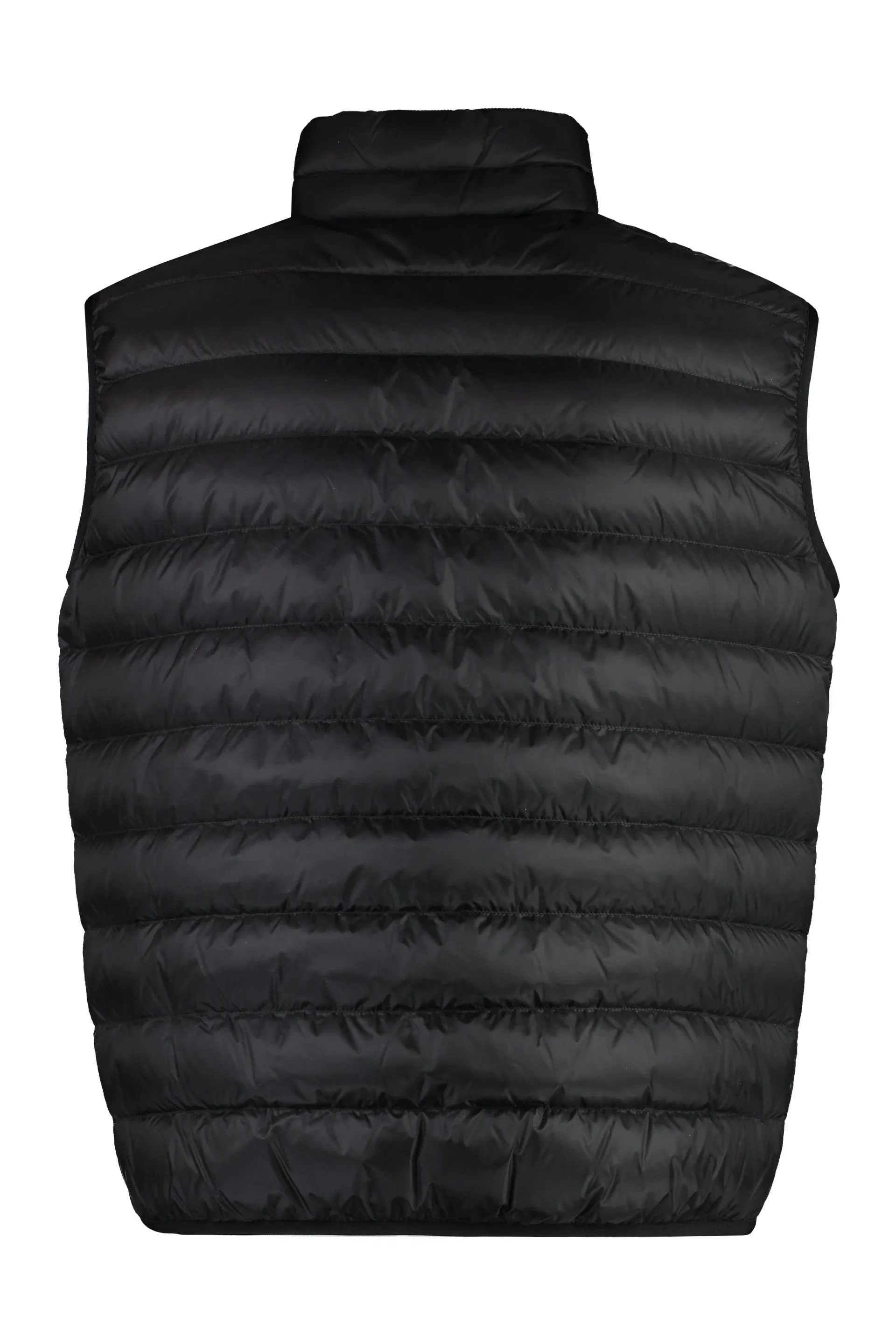 Palm Angels Quilted Vest with Zip Closure