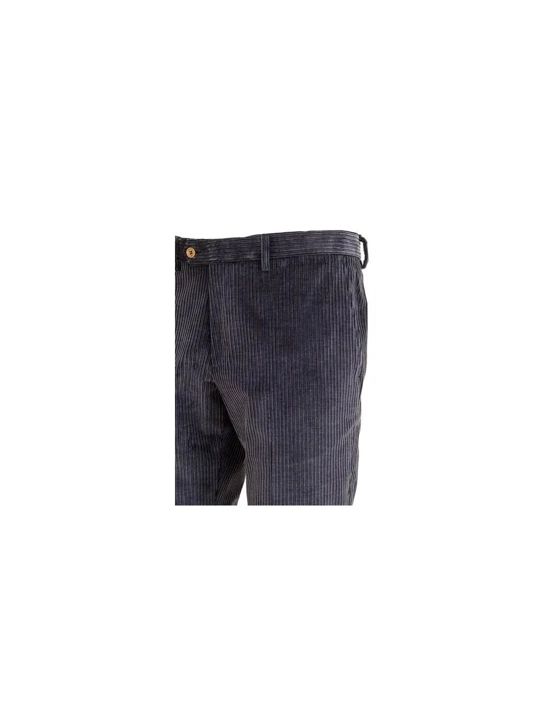 Pantalone in cotone Velluto a coste Blu