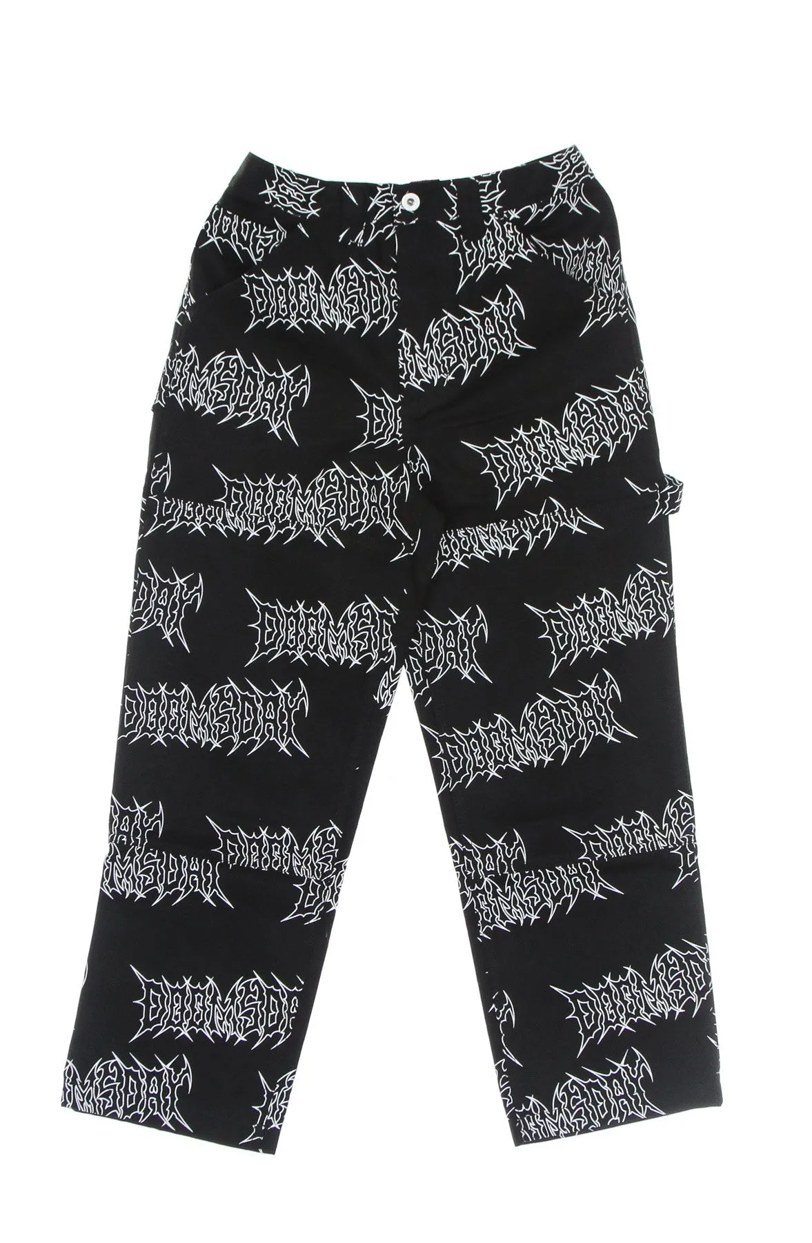Pantalone Lungo Uomo Graffpunk Canvas Pant Black