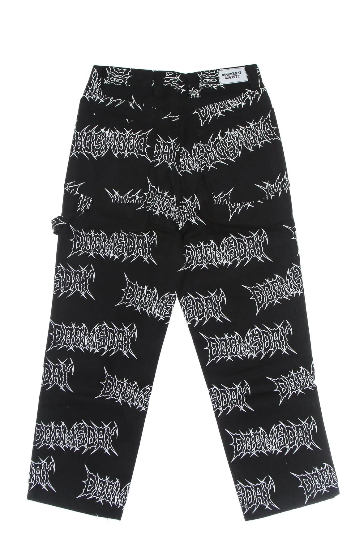 Pantalone Lungo Uomo Graffpunk Canvas Pant Black