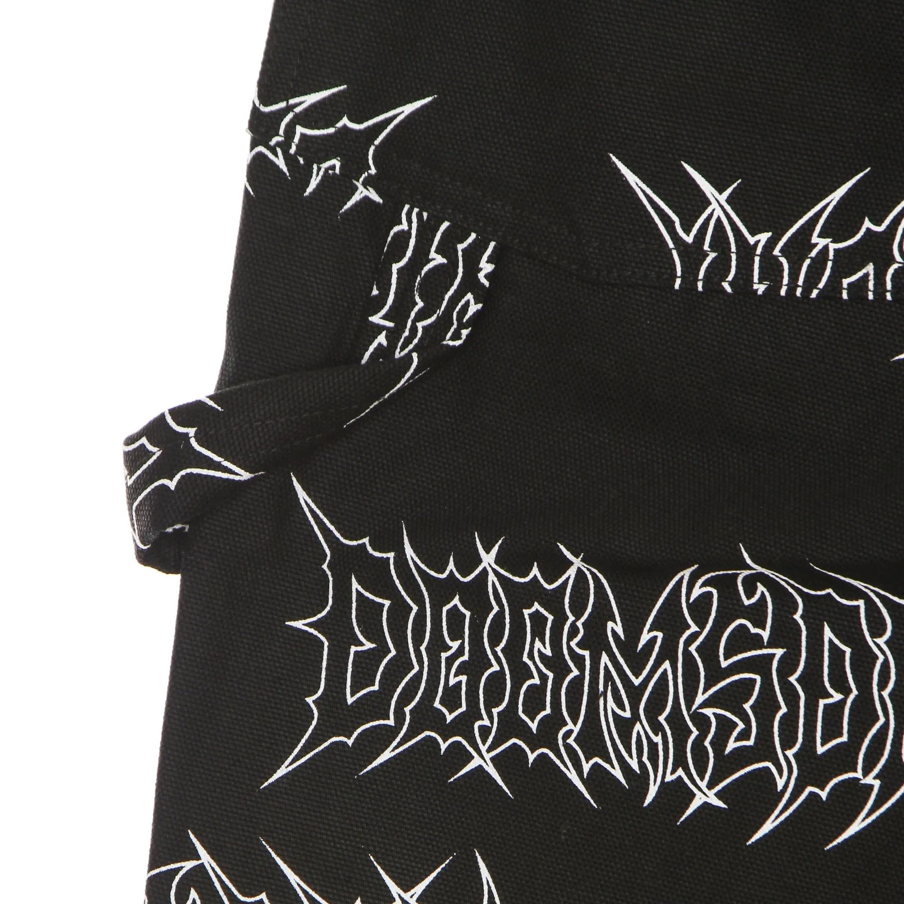 Pantalone Lungo Uomo Graffpunk Canvas Pant Black