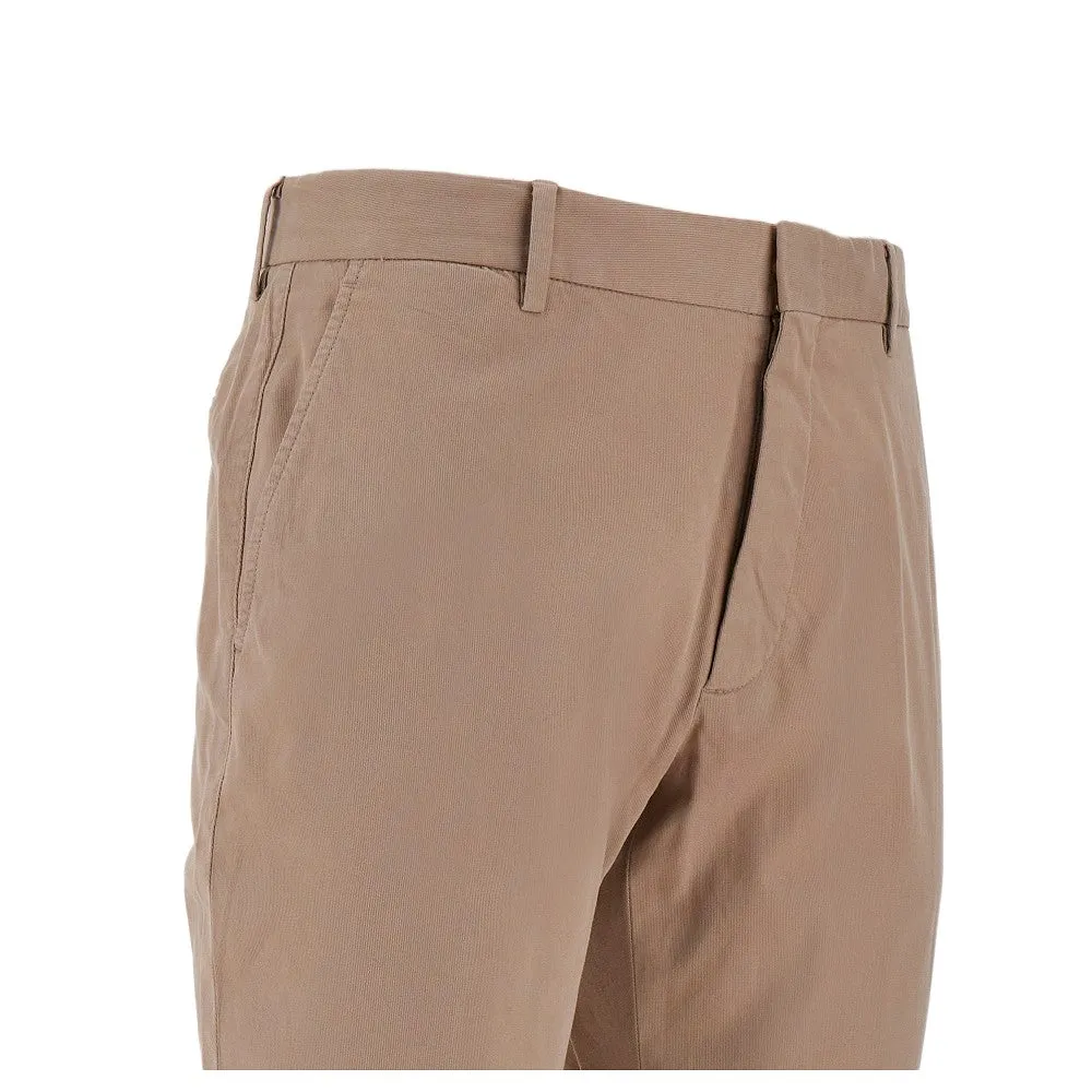 Pantalone Regular Fit in cotone stretch