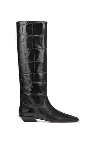 PARIS TEXAS Knee-High Maxi Leather Boots