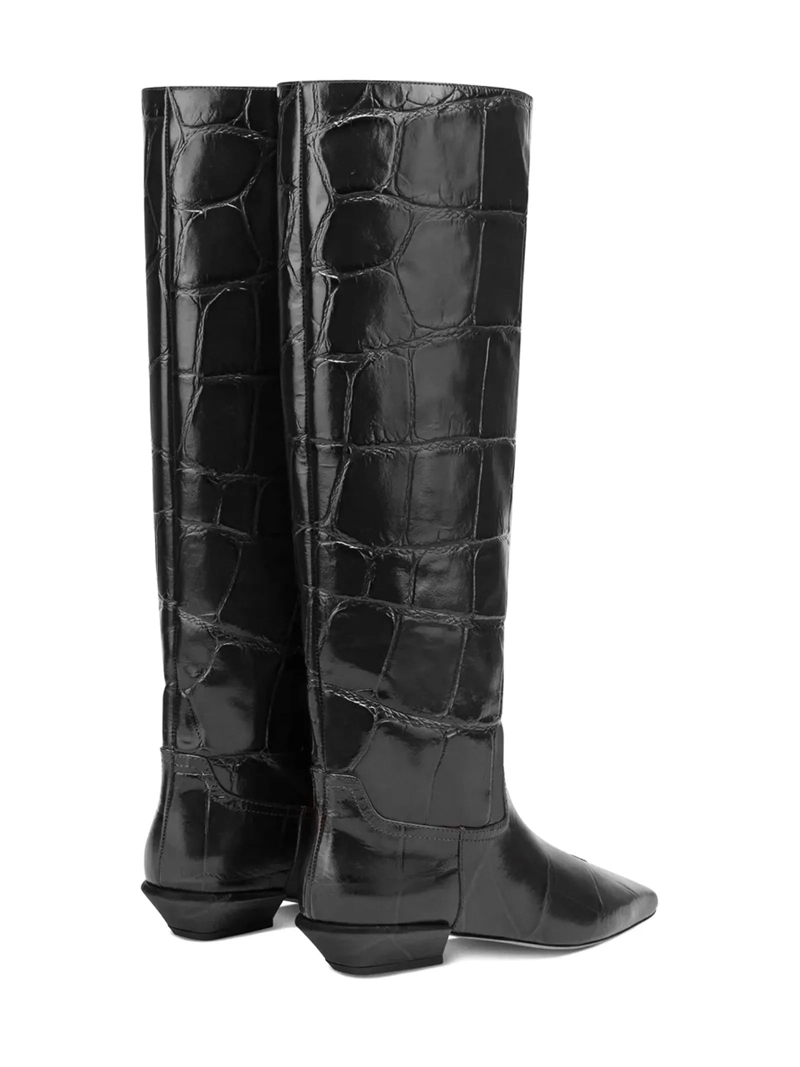 PARIS TEXAS Knee-High Maxi Leather Boots