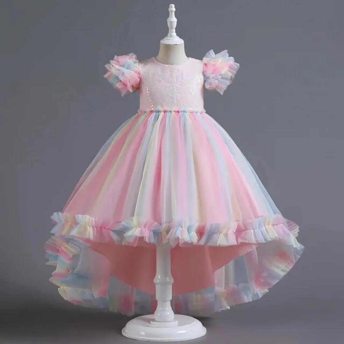Party dress for girls. Dress for girls for parties. Princess dress for girls, Christmas ball.