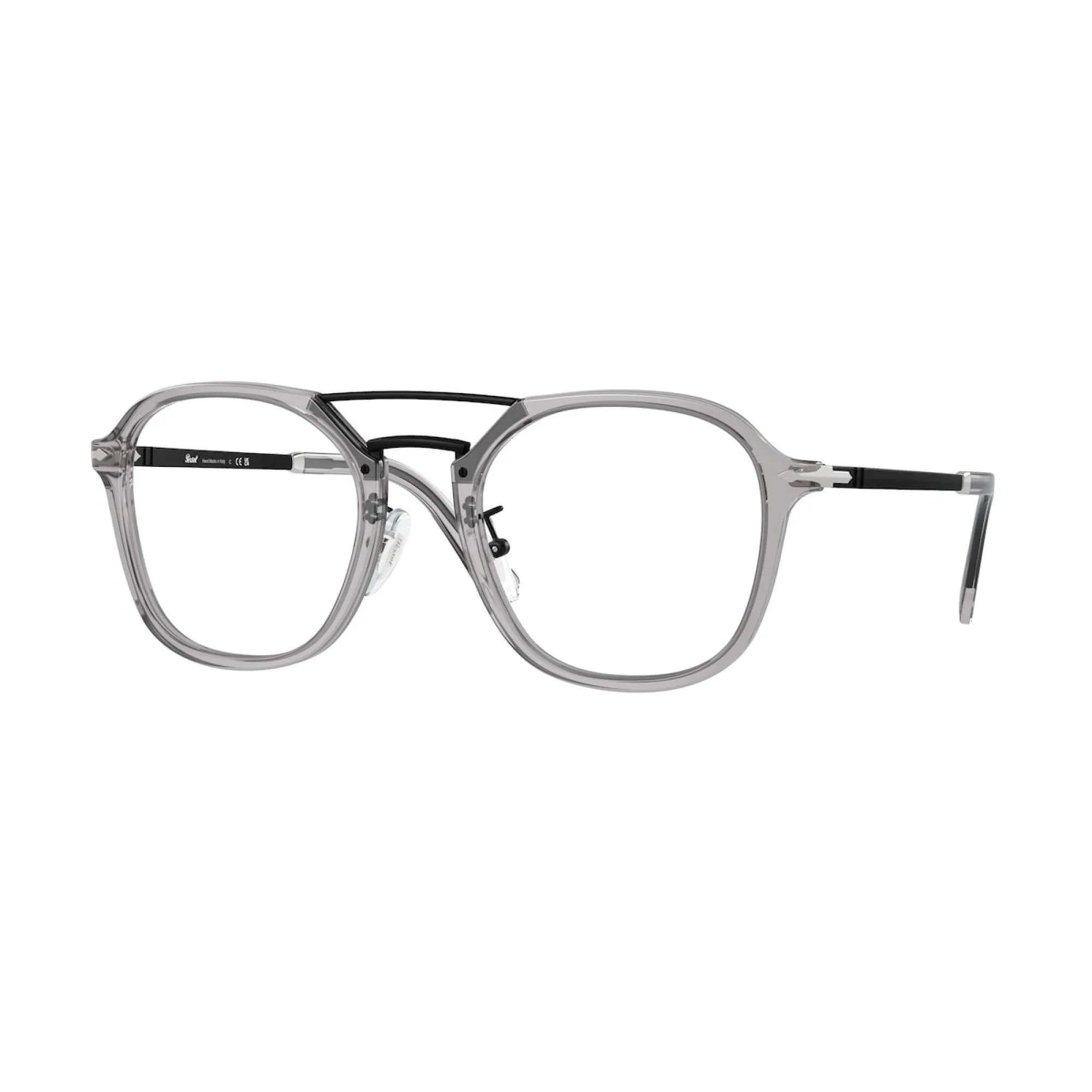   Persol PO 3352V - 309 Transparent Grey | Occhiale Da Vista Unisex 