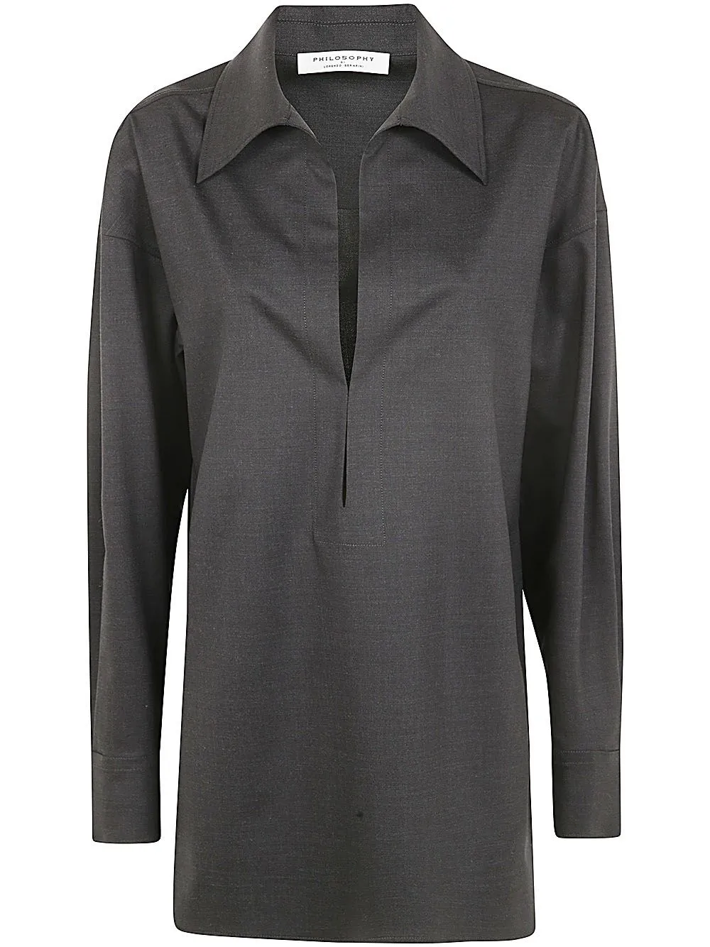 PHILOSOPHY TROPICAL WOOL SHIRT