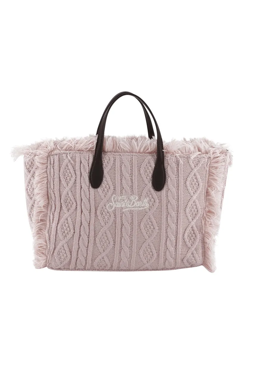 Pink Colette Handbag by Mc2 Saint Barth
