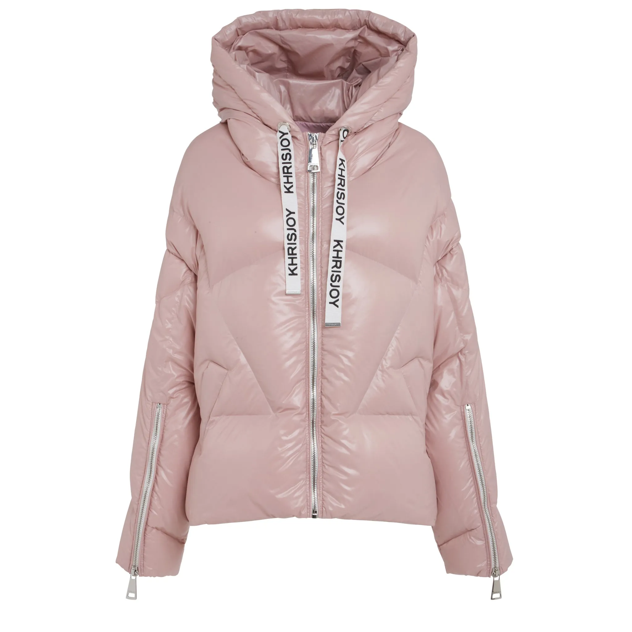 Pink Fabric KHRISJOY Piumino Shy