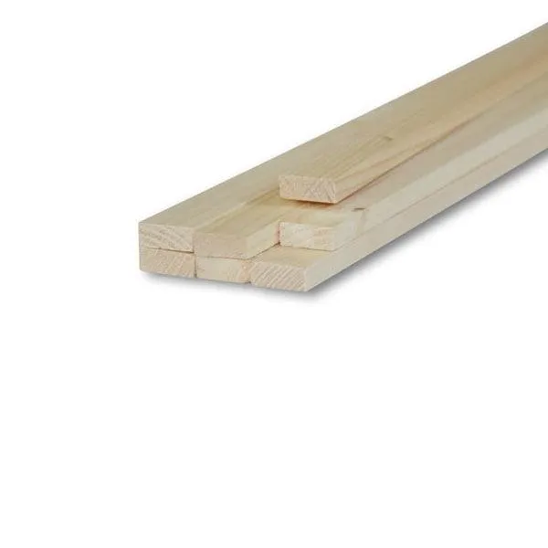 PIRCHER LISTELLO ABETE PIALLATO SU 4 LATI MM80X 80X3000