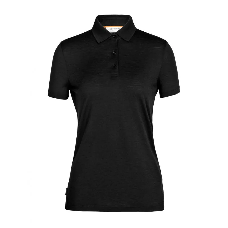 Polo Icebreaker Tech Lite II Uomo a maniche corte (nero)