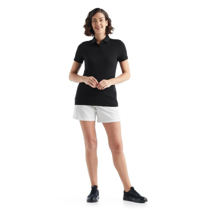 Polo Icebreaker Tech Lite II Uomo a maniche corte (nero)