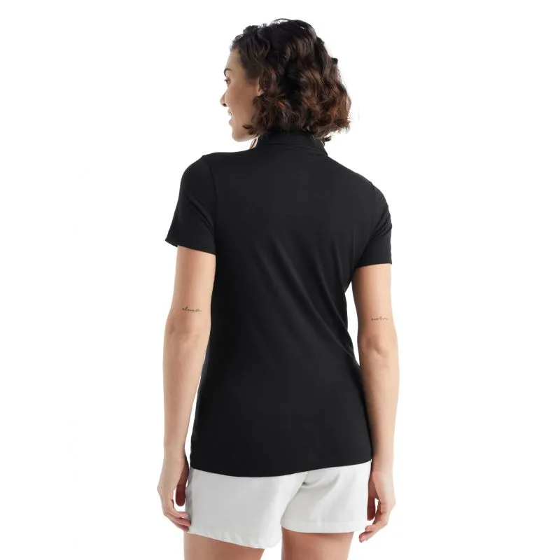 Polo Icebreaker Tech Lite II Uomo a maniche corte (nero)