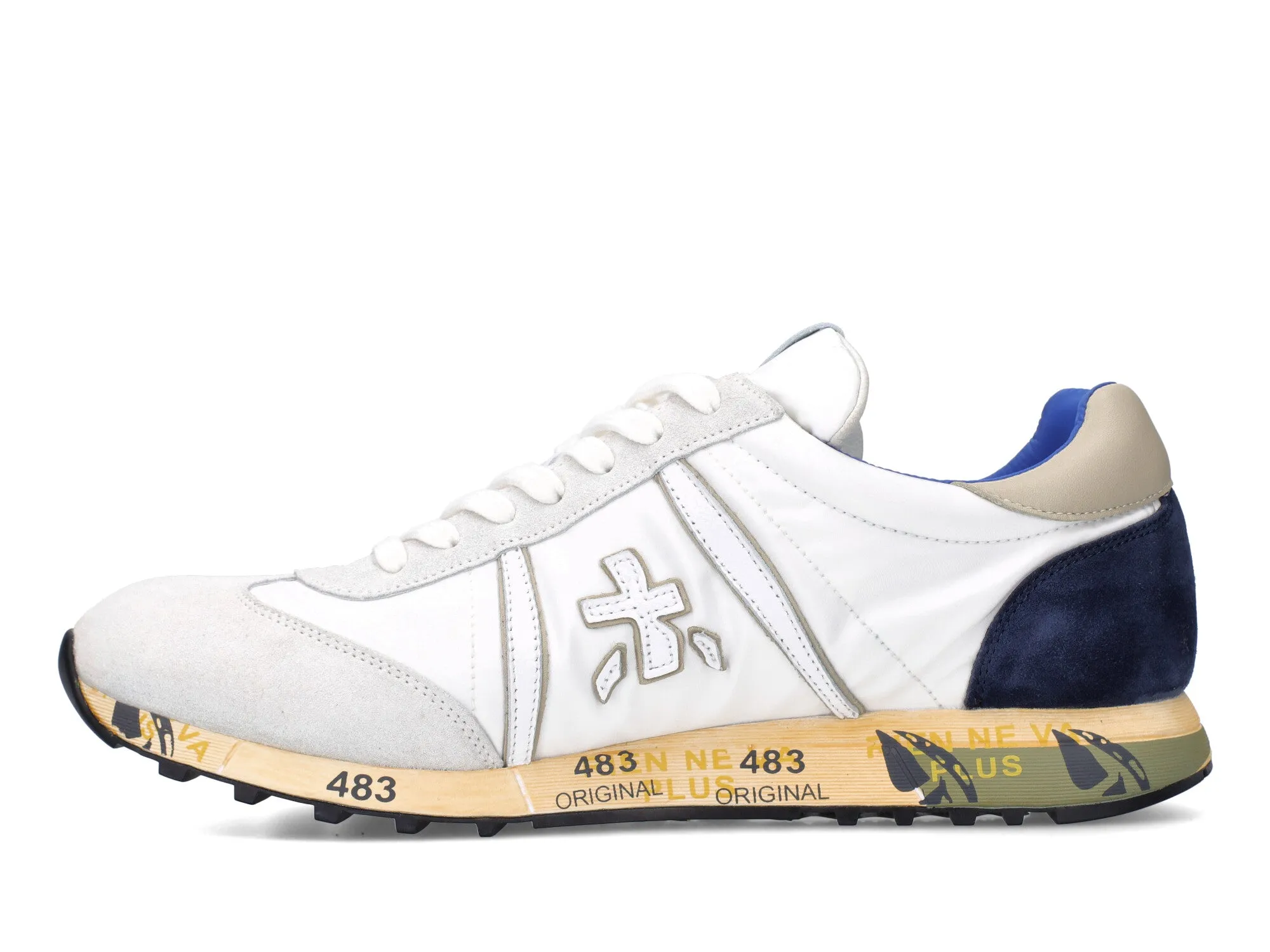 Premiata sneakers Lucy estiva camoscio tessuto