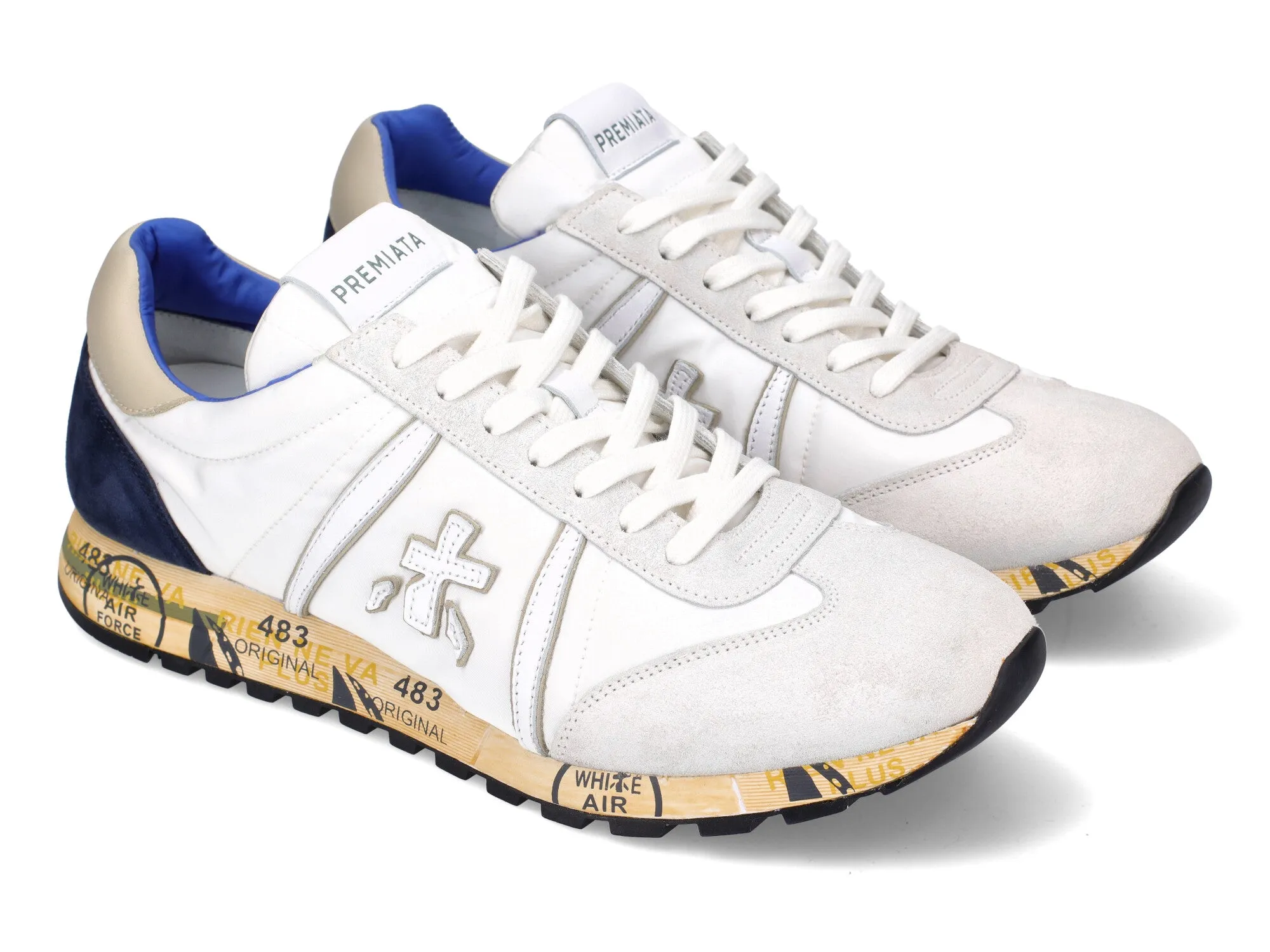 Premiata sneakers Lucy estiva camoscio tessuto