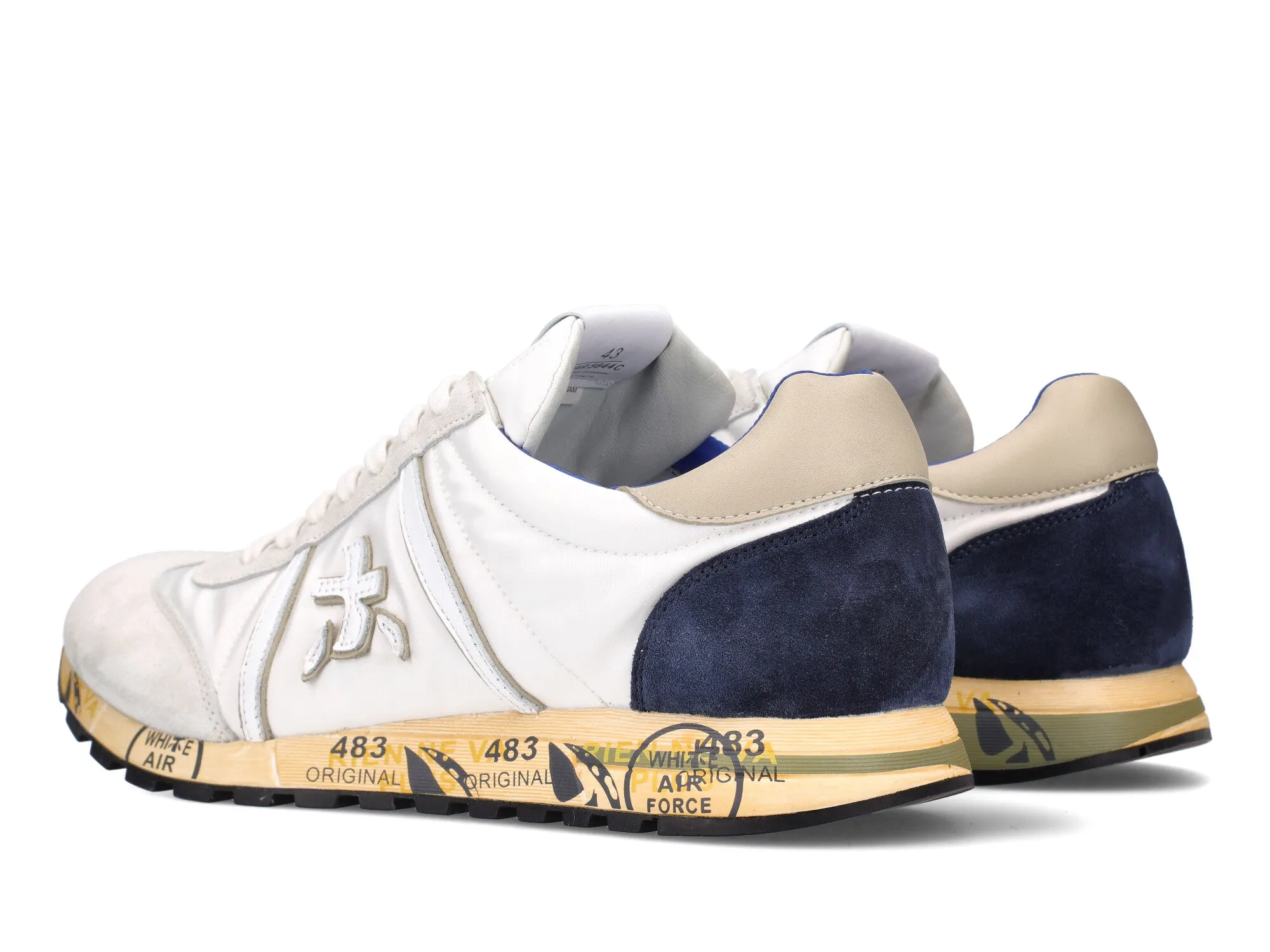 Premiata sneakers Lucy estiva camoscio tessuto