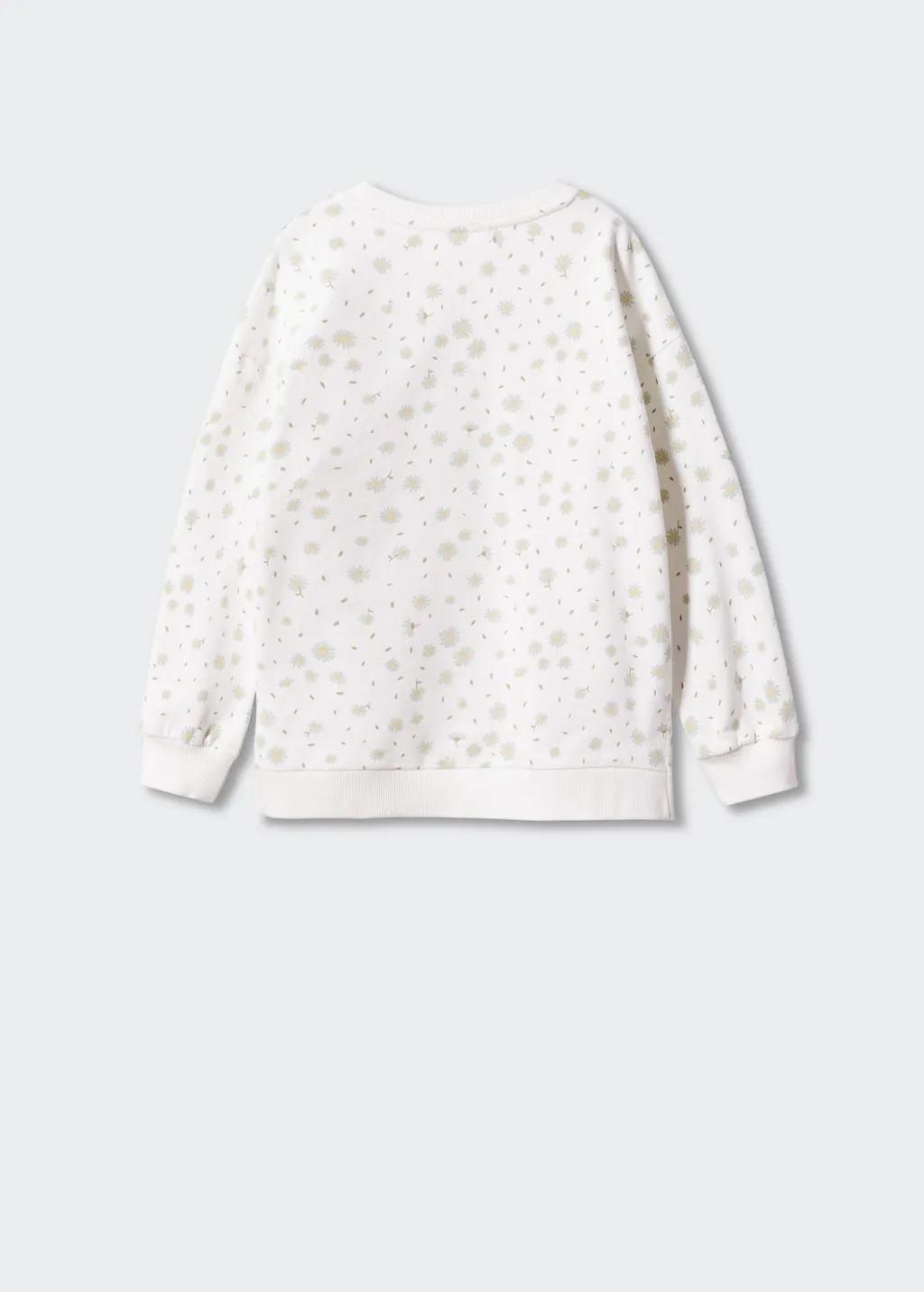 Printed cotton sweatshirt.