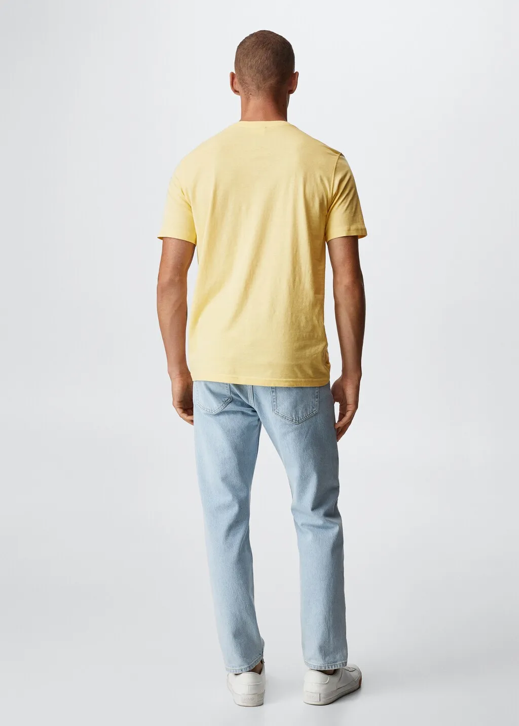 Printed Pocket Cotton T-shirt