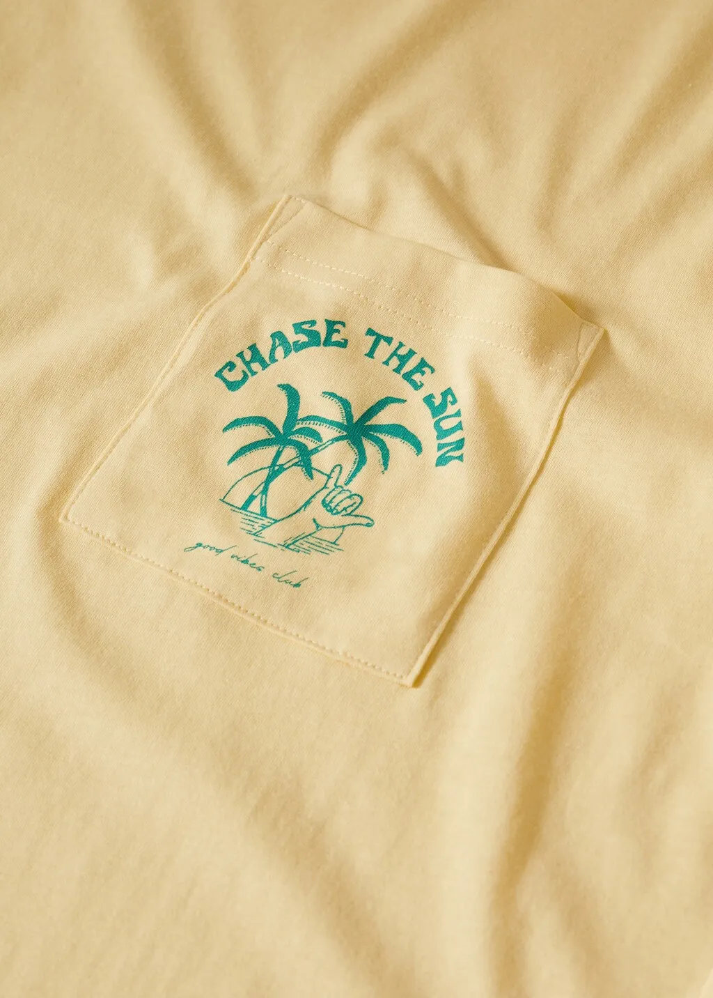 Printed Pocket Cotton T-shirt