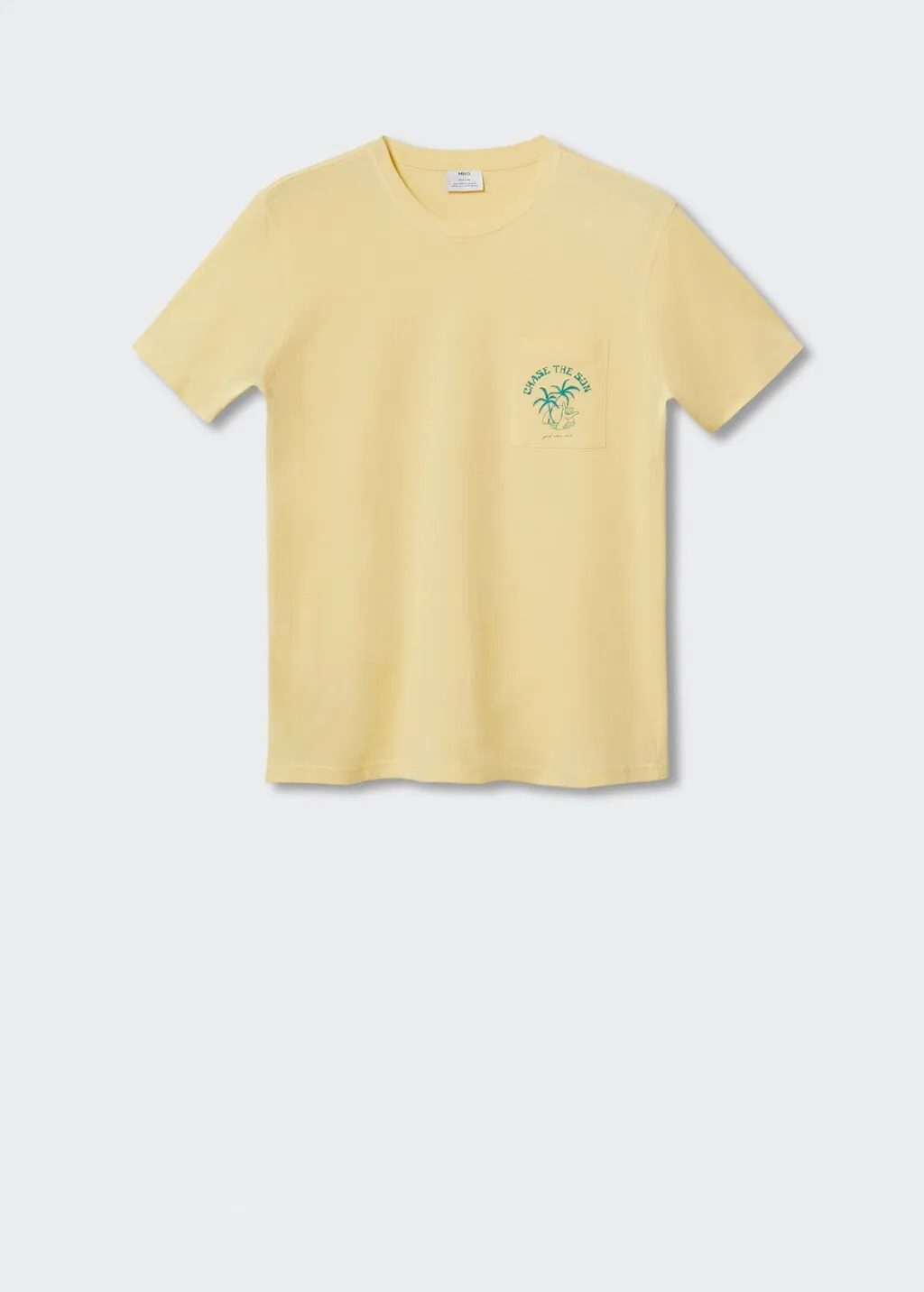 Printed Pocket Cotton T-shirt