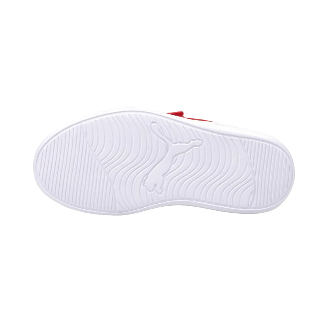 Puma kids sneakers Courtflex 371758 06 - red white, tear-resistant breathable mesh