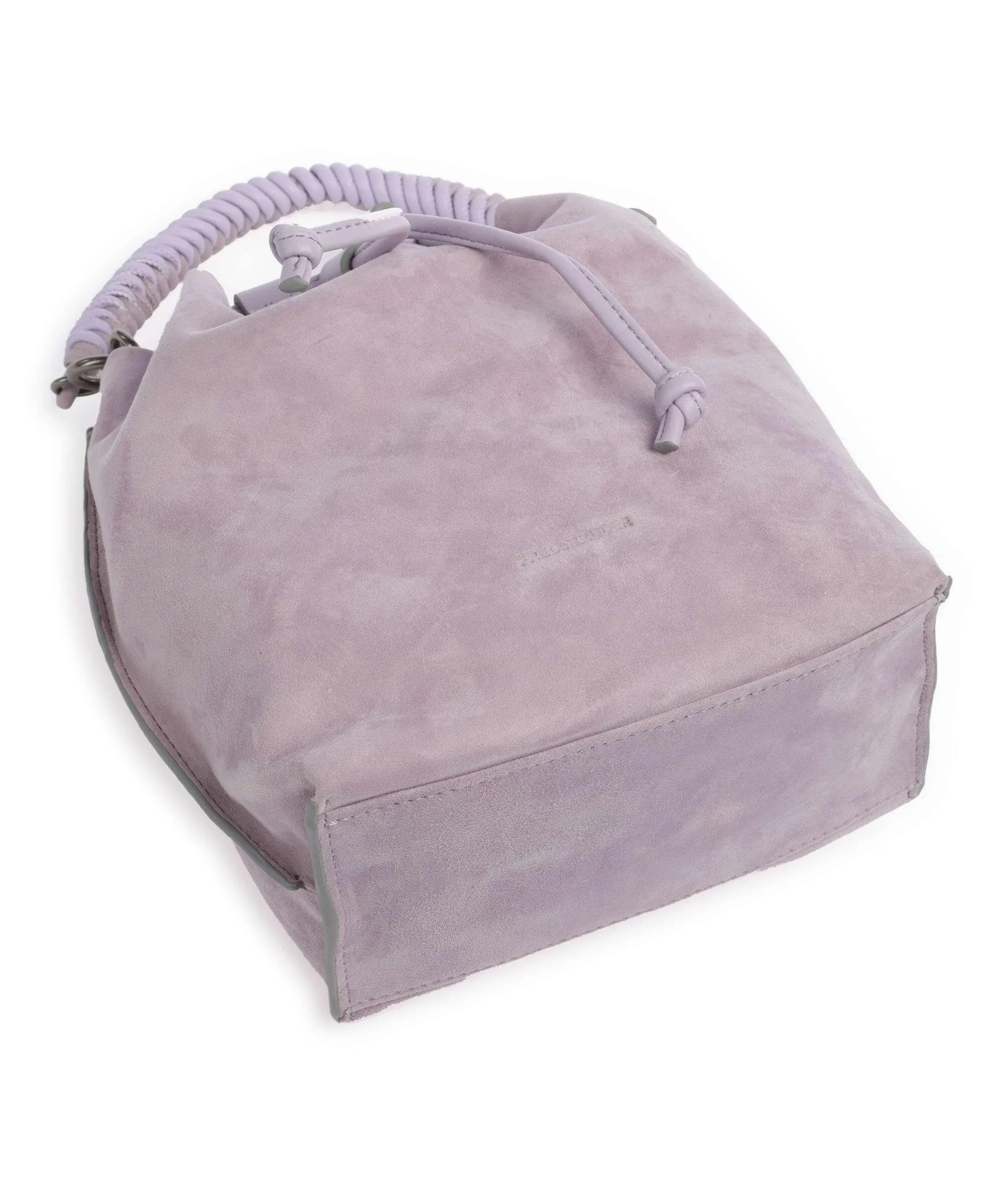 Purple Rough Leather Wild Wild Love Bucket Bag by FredsBruder