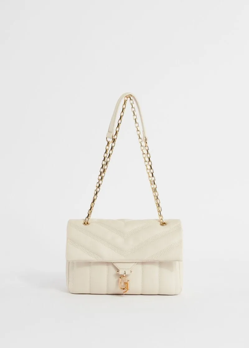 Quilted shoulder bag