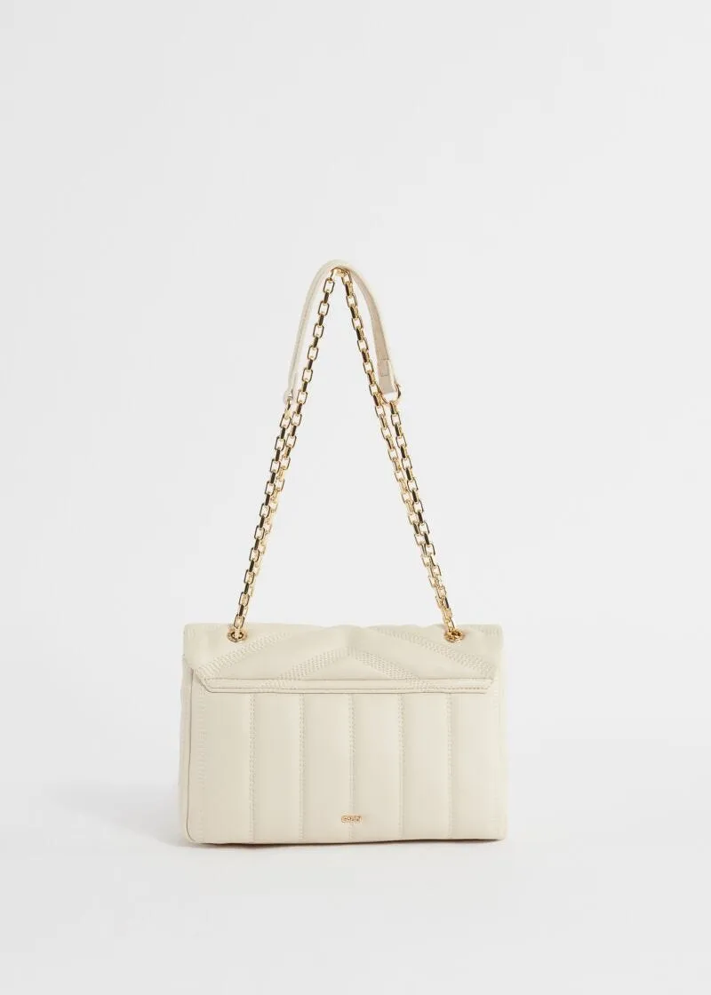 Quilted shoulder bag