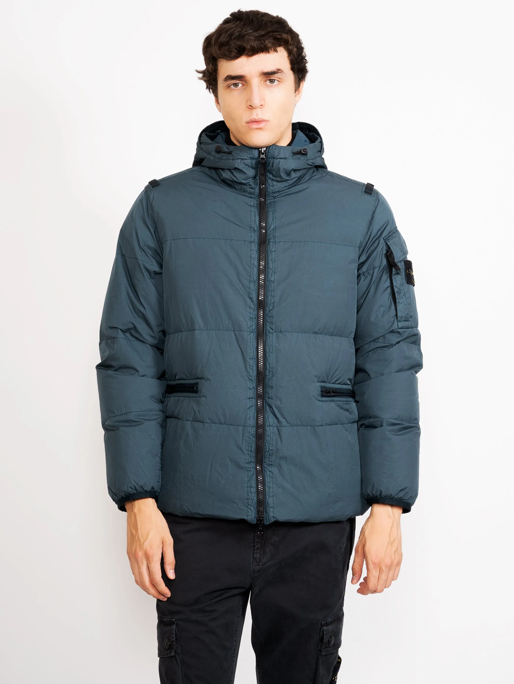 Recycled Green Nylon Reps Jacket