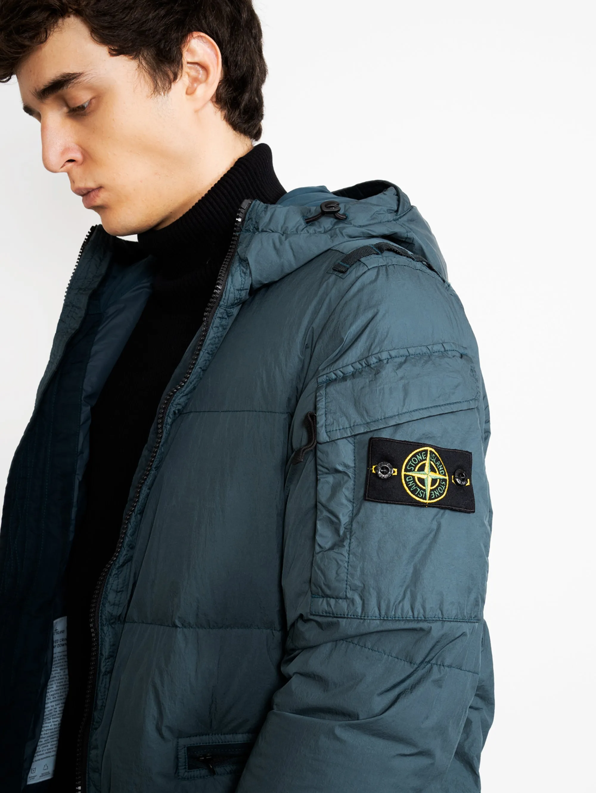 Recycled Green Nylon Reps Jacket