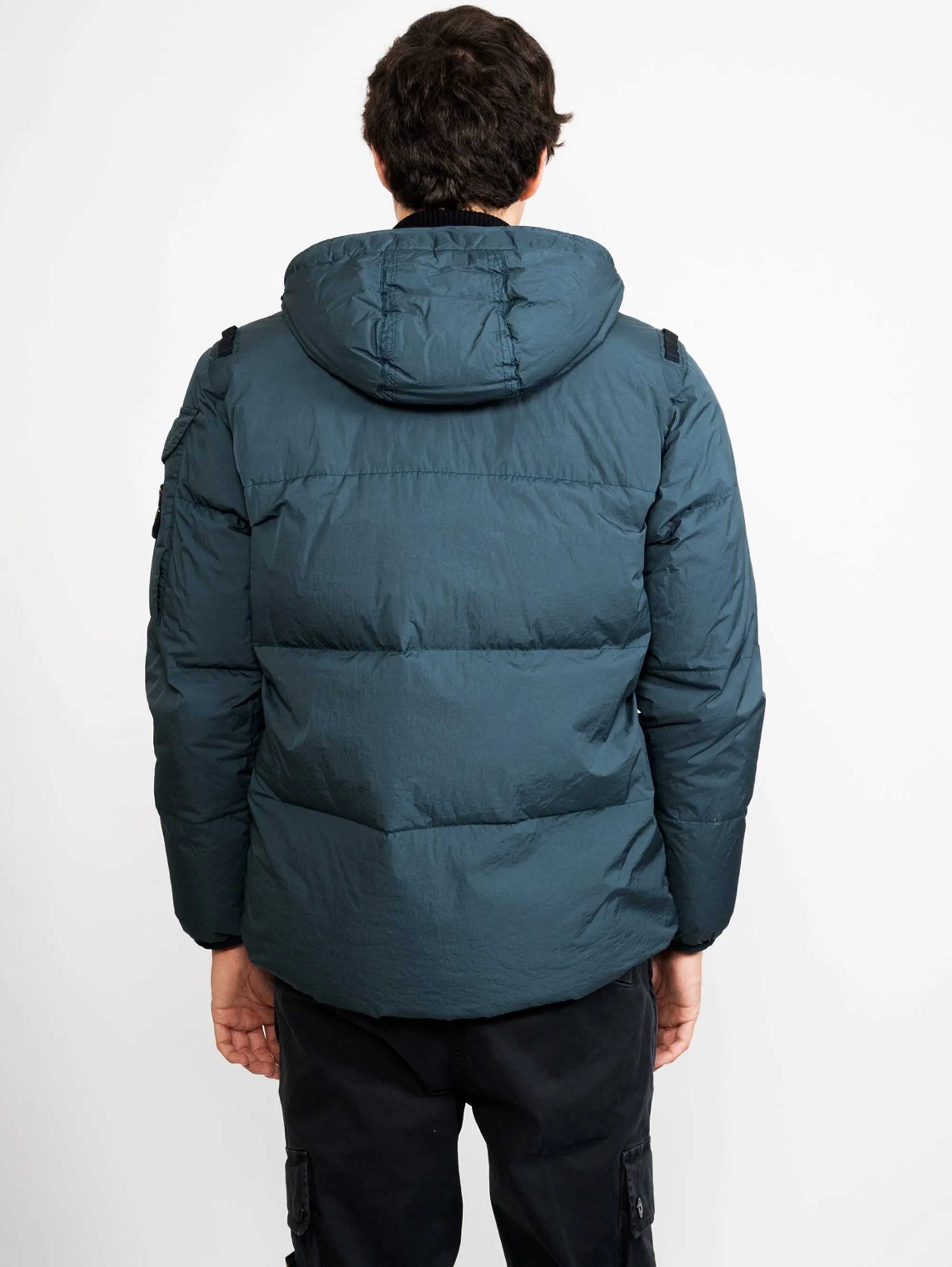 Recycled Green Nylon Reps Jacket