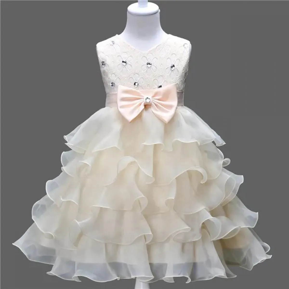 Red Christmas Dress for Girls Princess Costume for Kids Dress for Wedding Party Formal Evening Gowns.