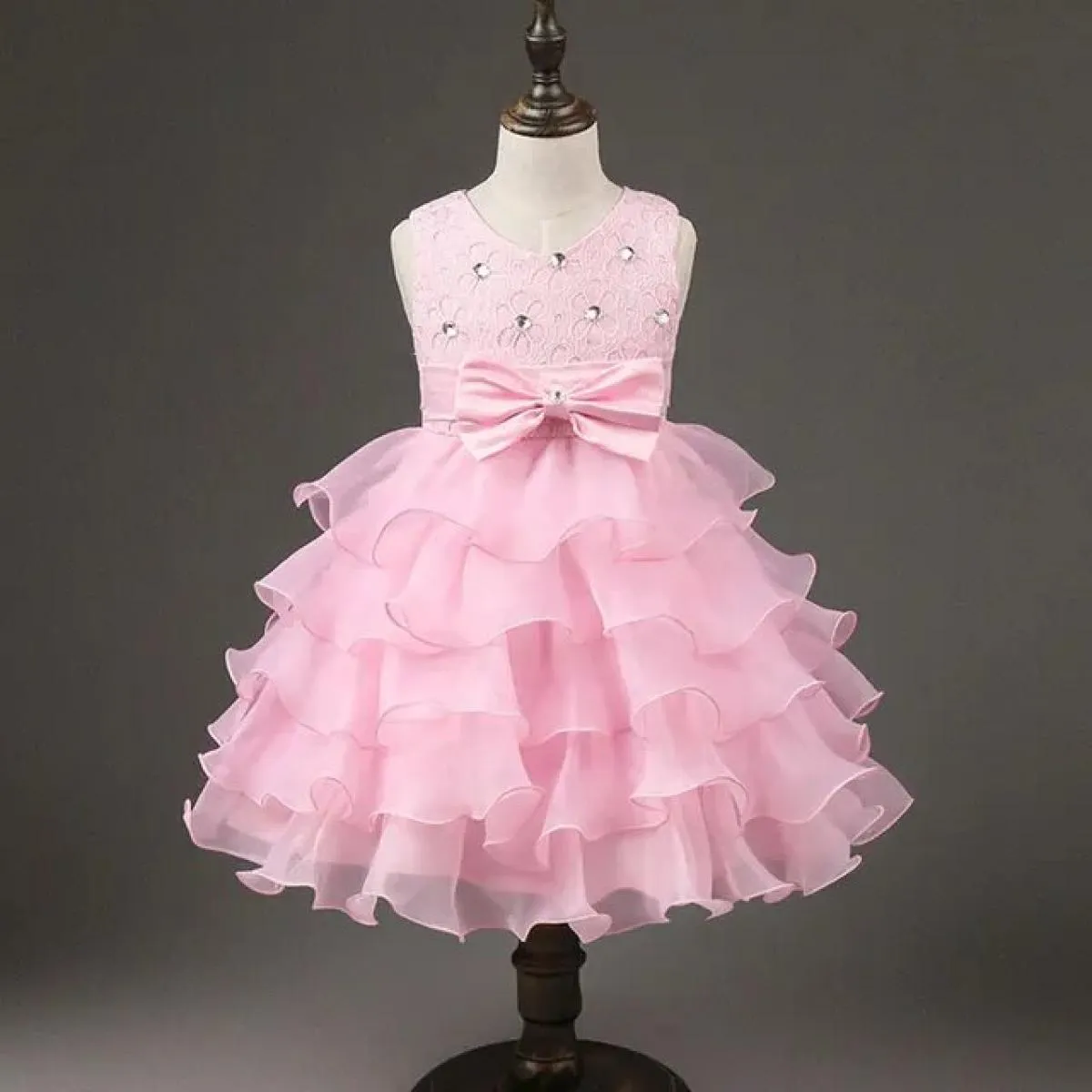 Red Christmas Dress for Girls Princess Costume for Kids Dress for Wedding Party Formal Evening Gowns.